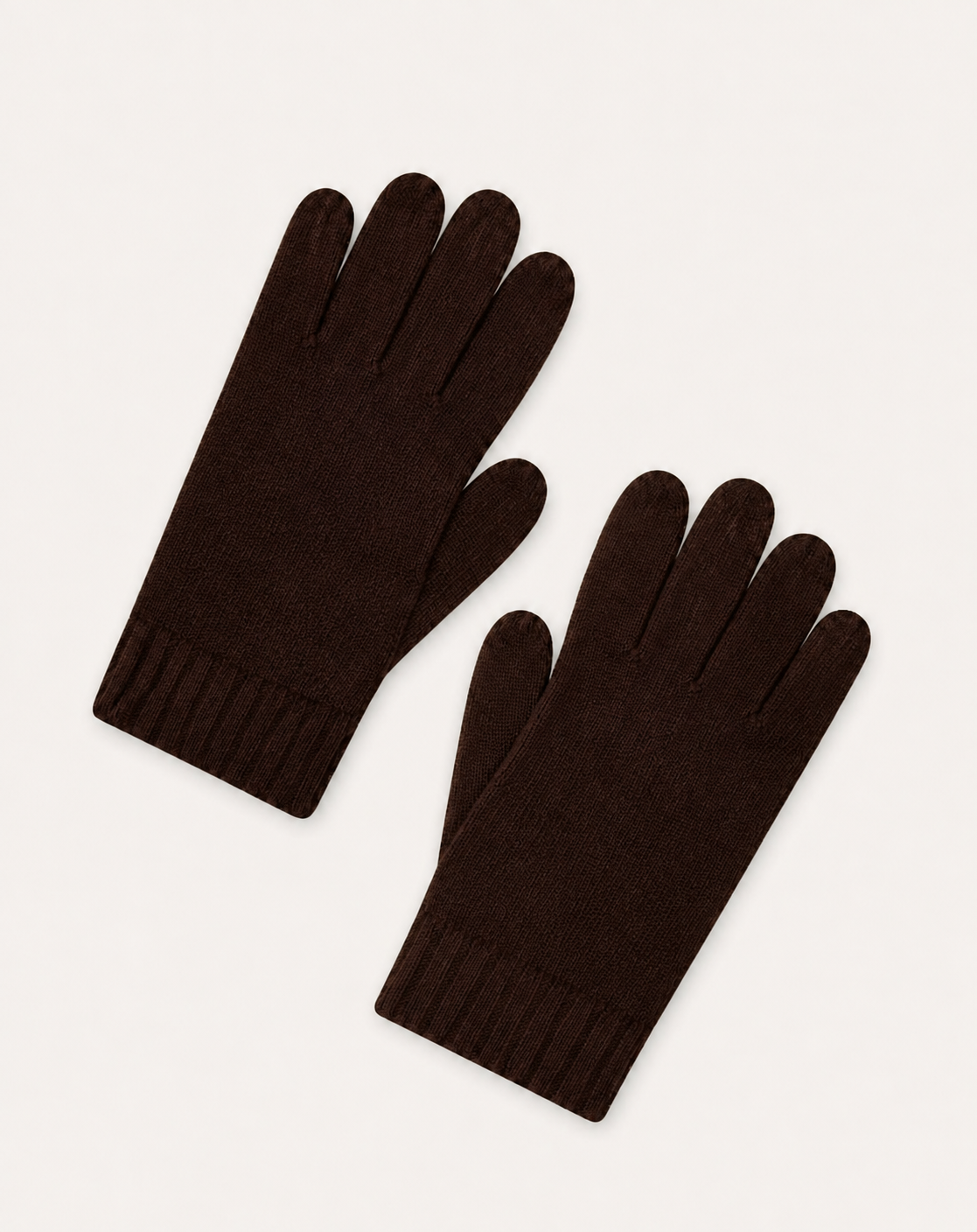 CASHMERE GLOVES-CACAO