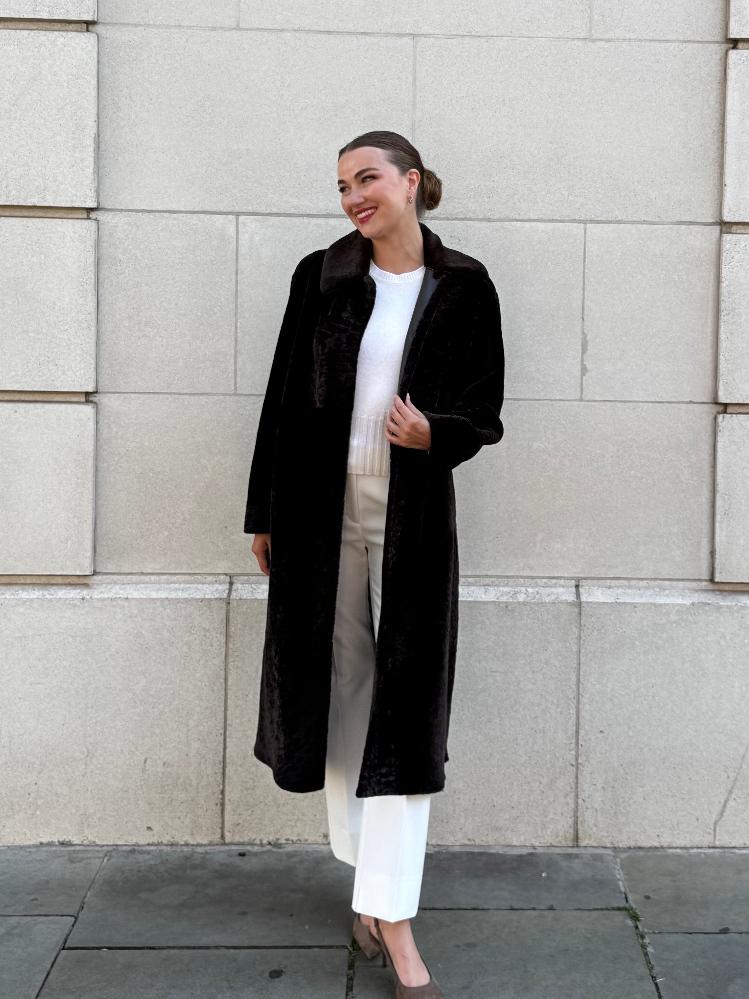 SHEARLING COAT-CARRUBA