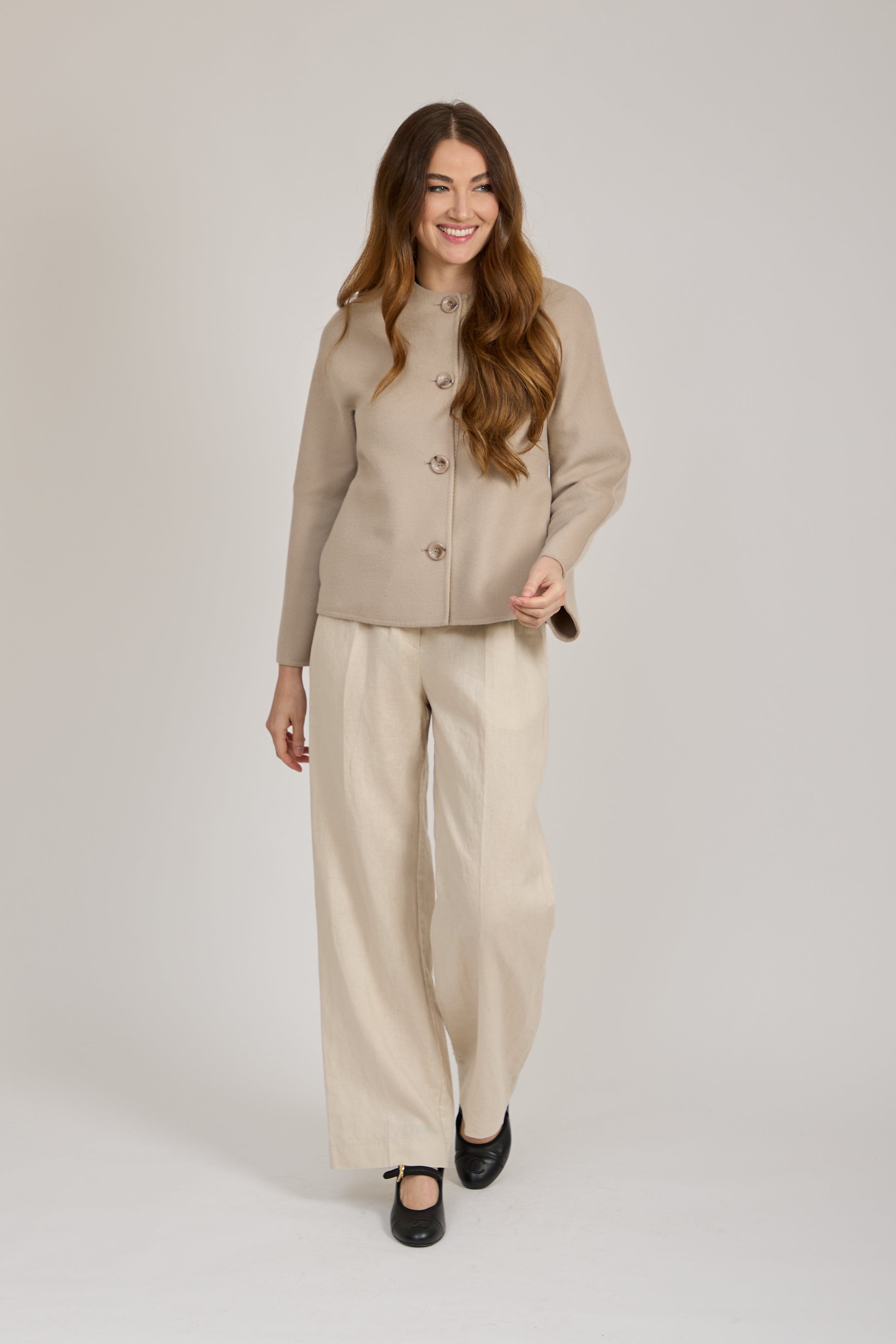 TROUSERS-BEIGE