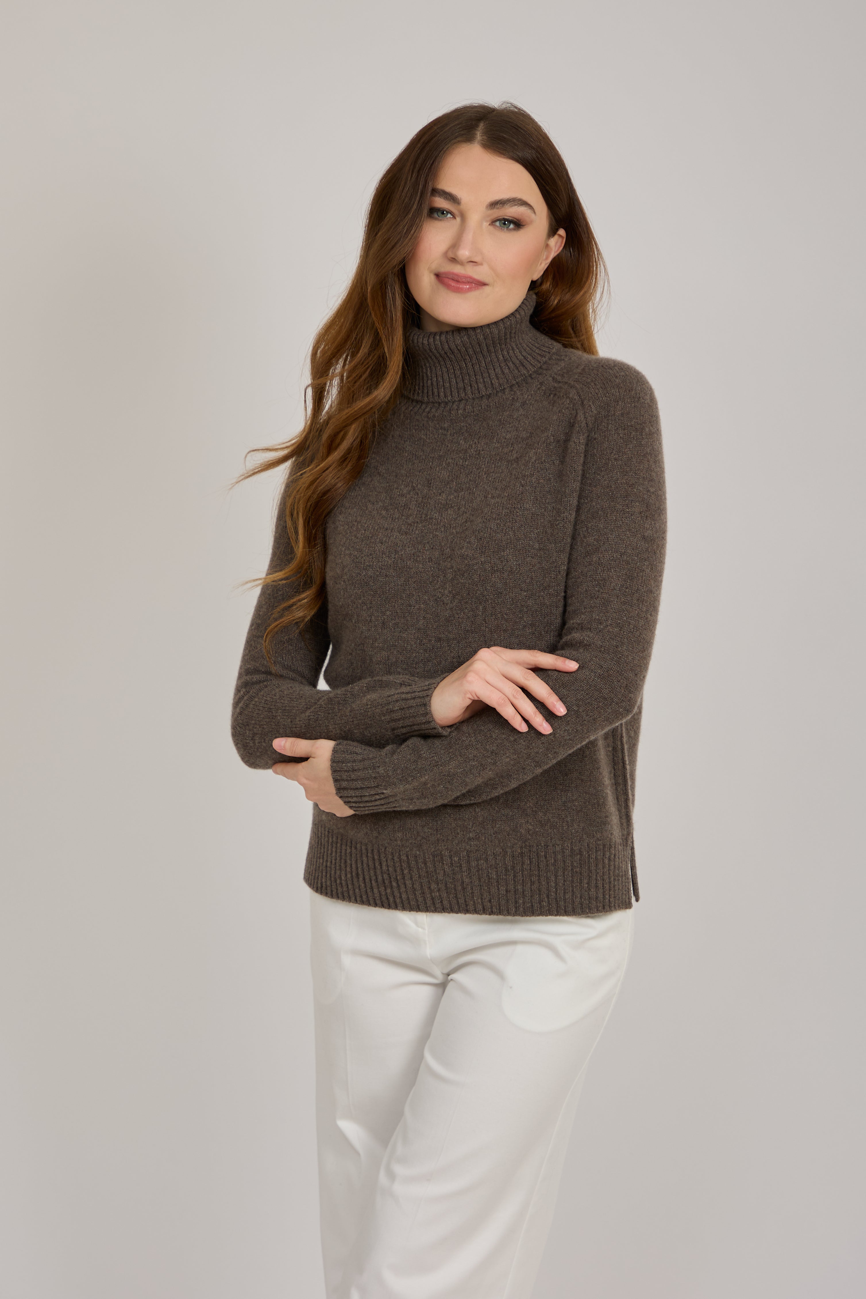 TURTLE NECK JUMPER-TORNADO