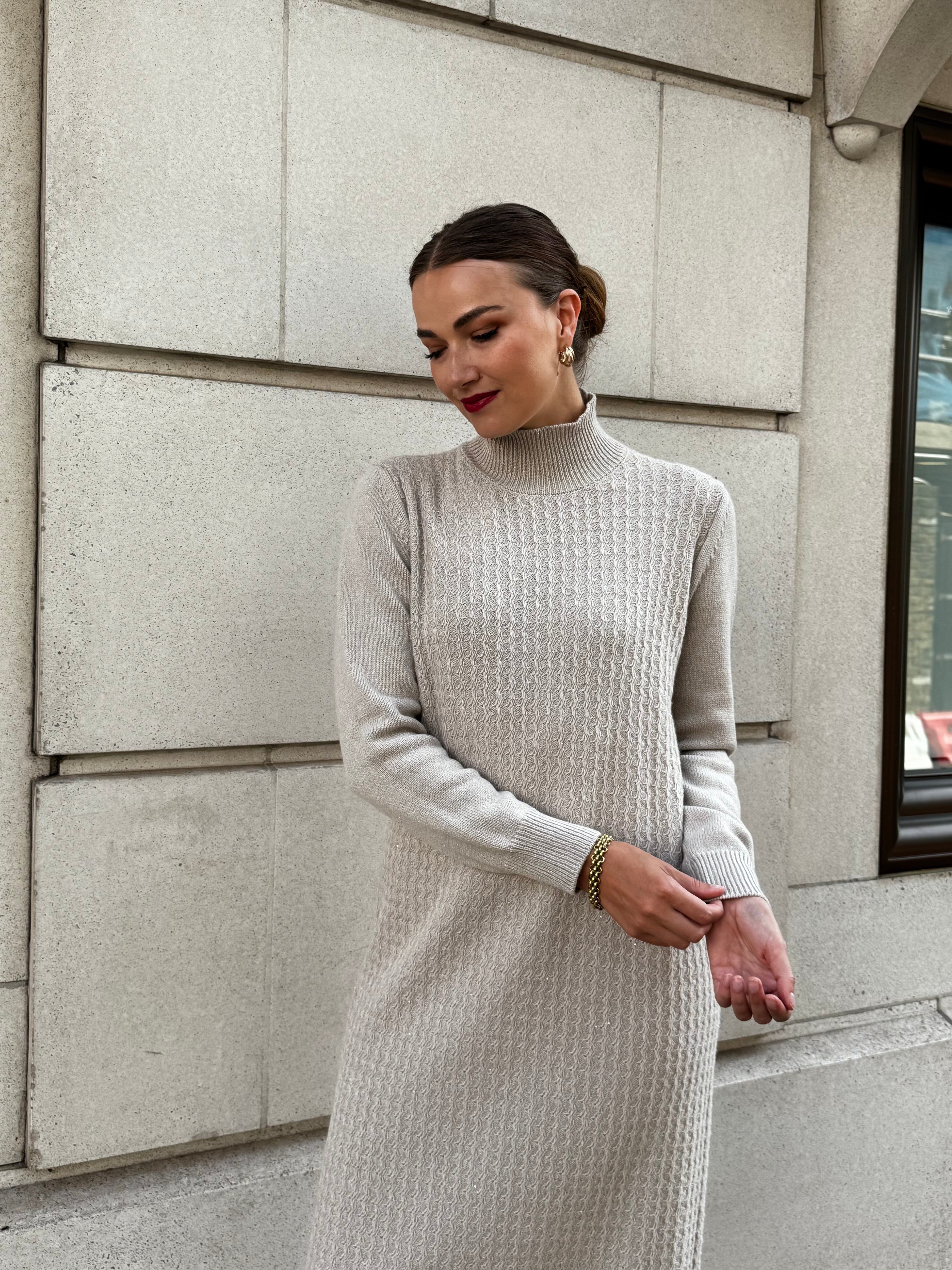 CASHMERE DRESS-SABIA