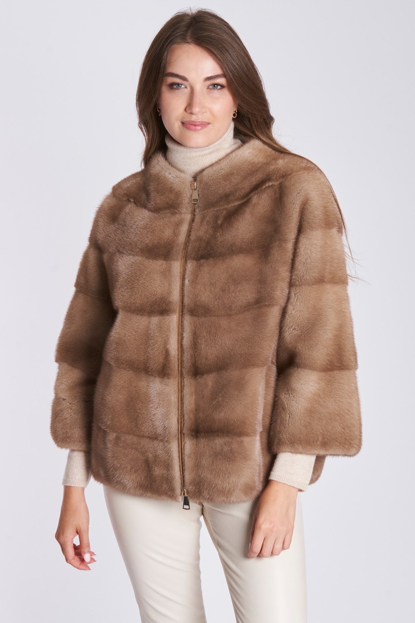 SHORT MINK - PASTEL