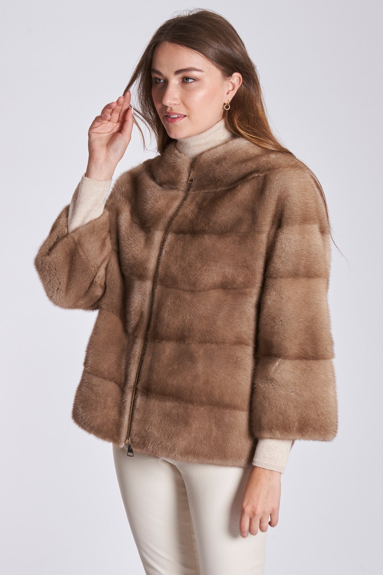 SHORT MINK - PASTEL