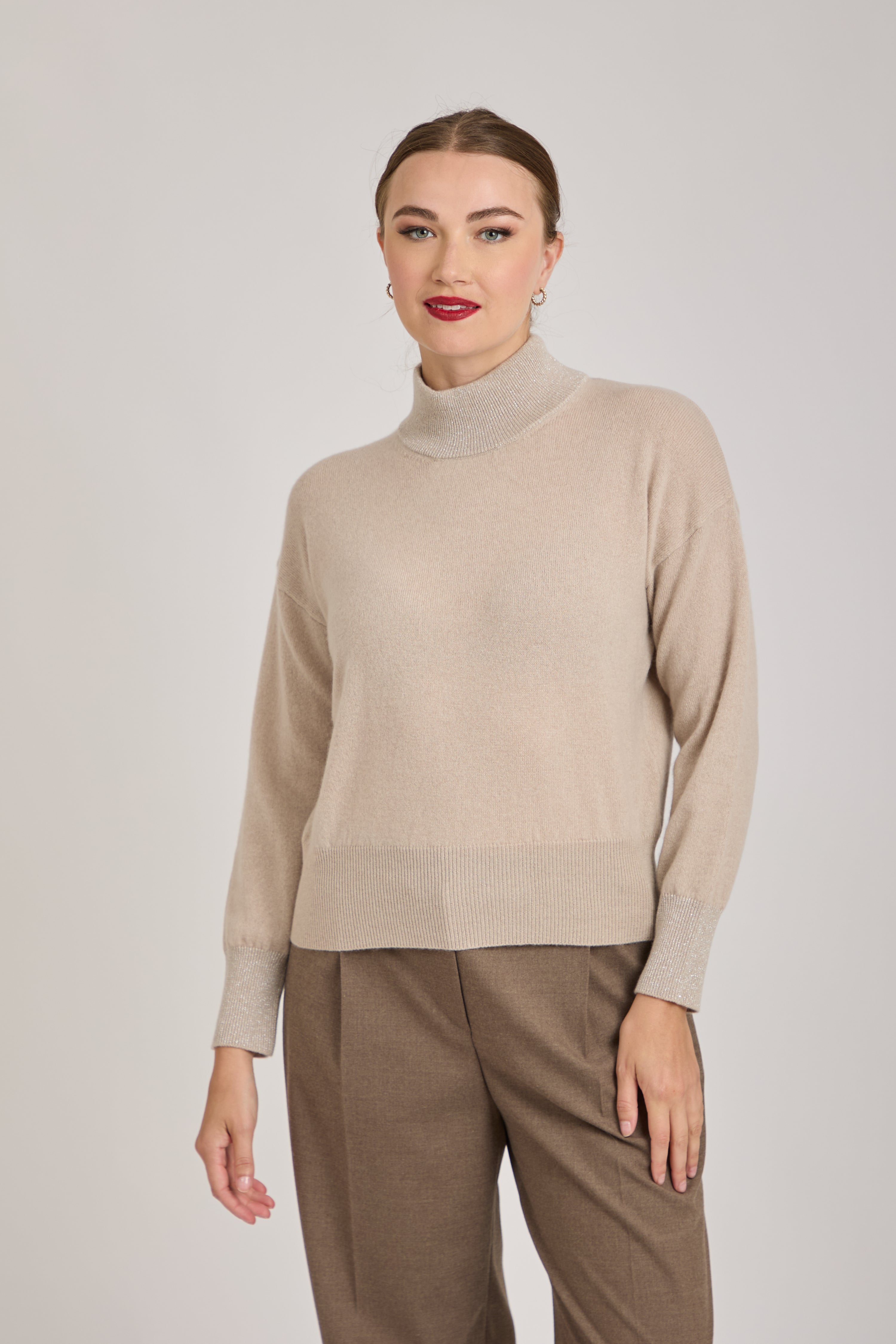 TURTLE NECK JUMPER -SABIA