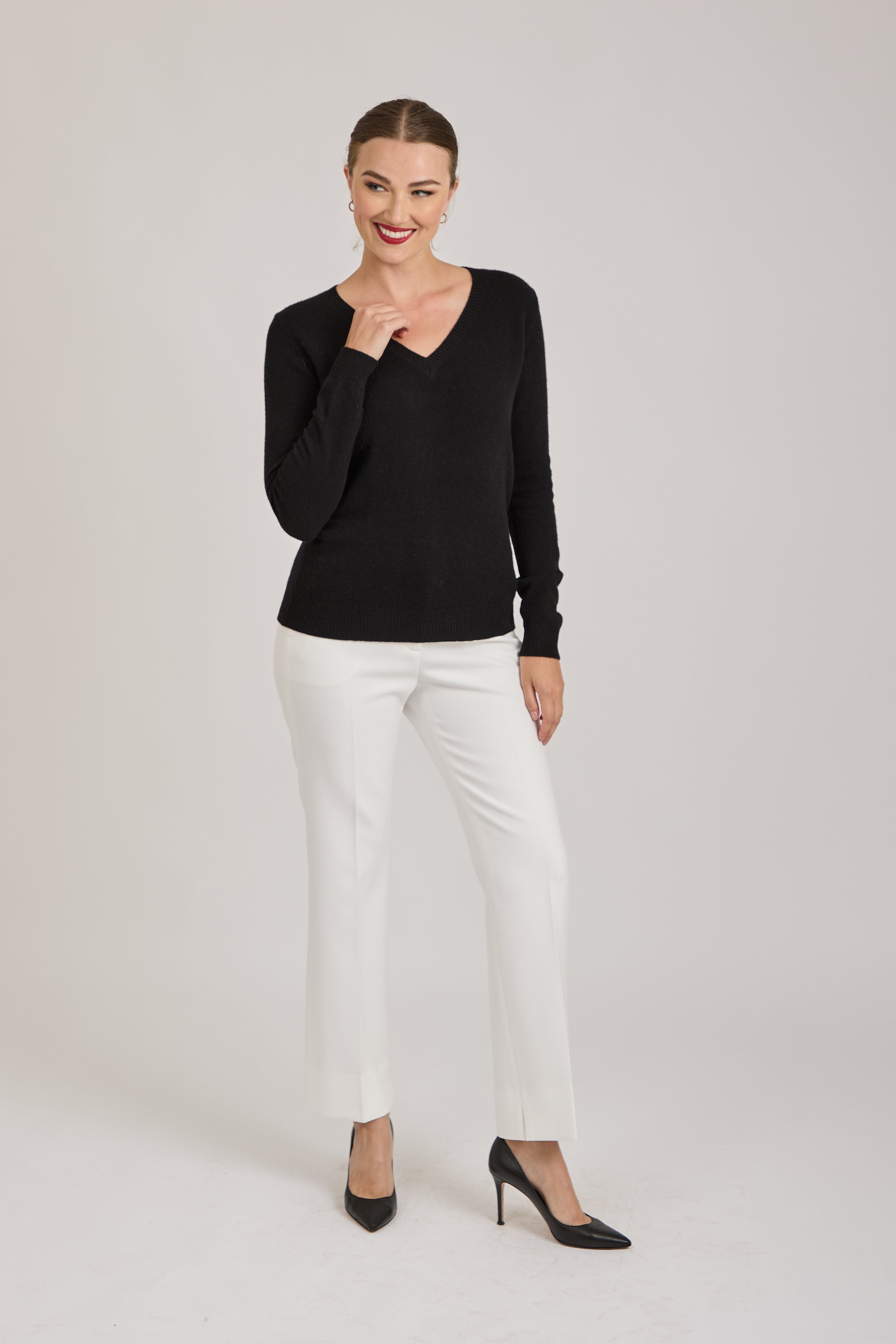 TROUSERS- WHITE