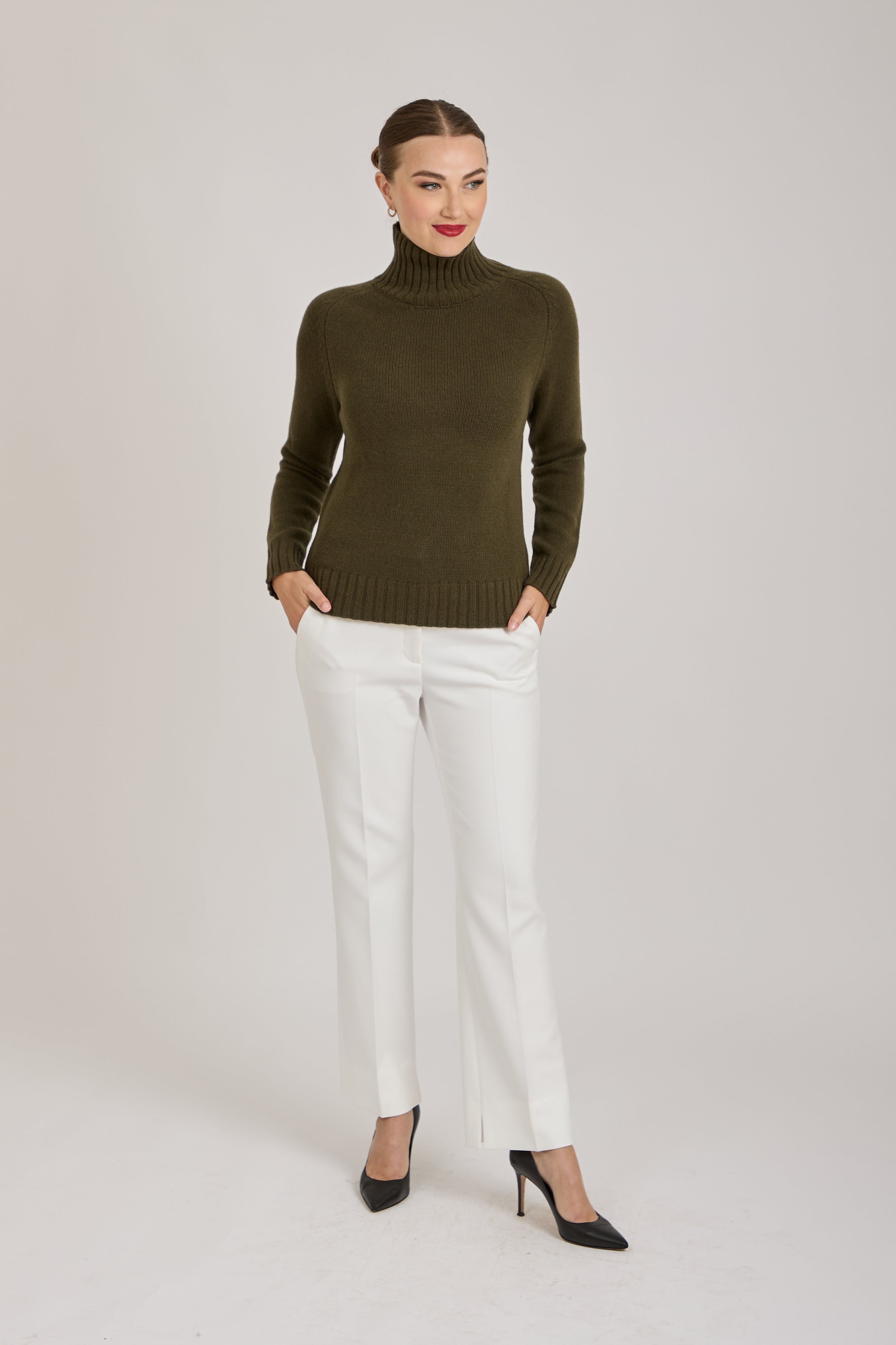TURTLE NECK JUMPER-MUSCHIO