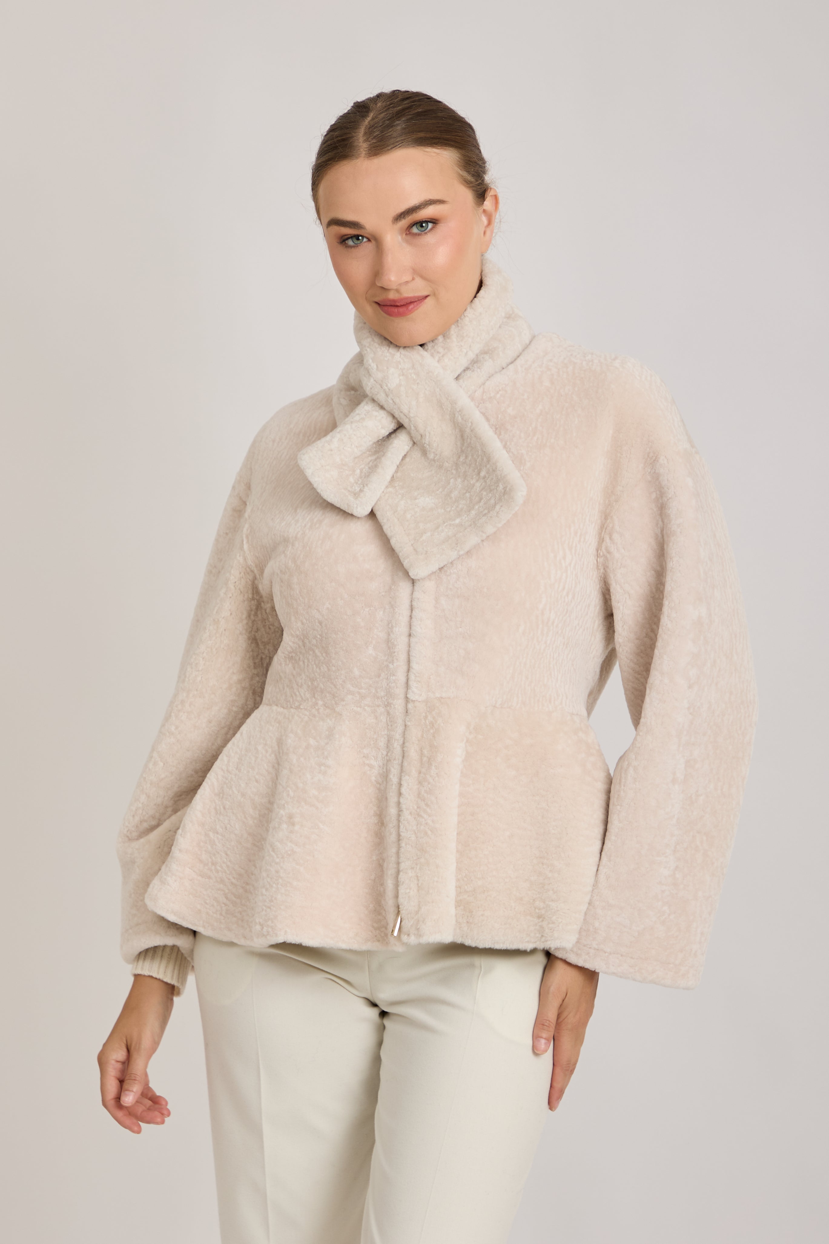 SHEARLING JACKET-ANGORA