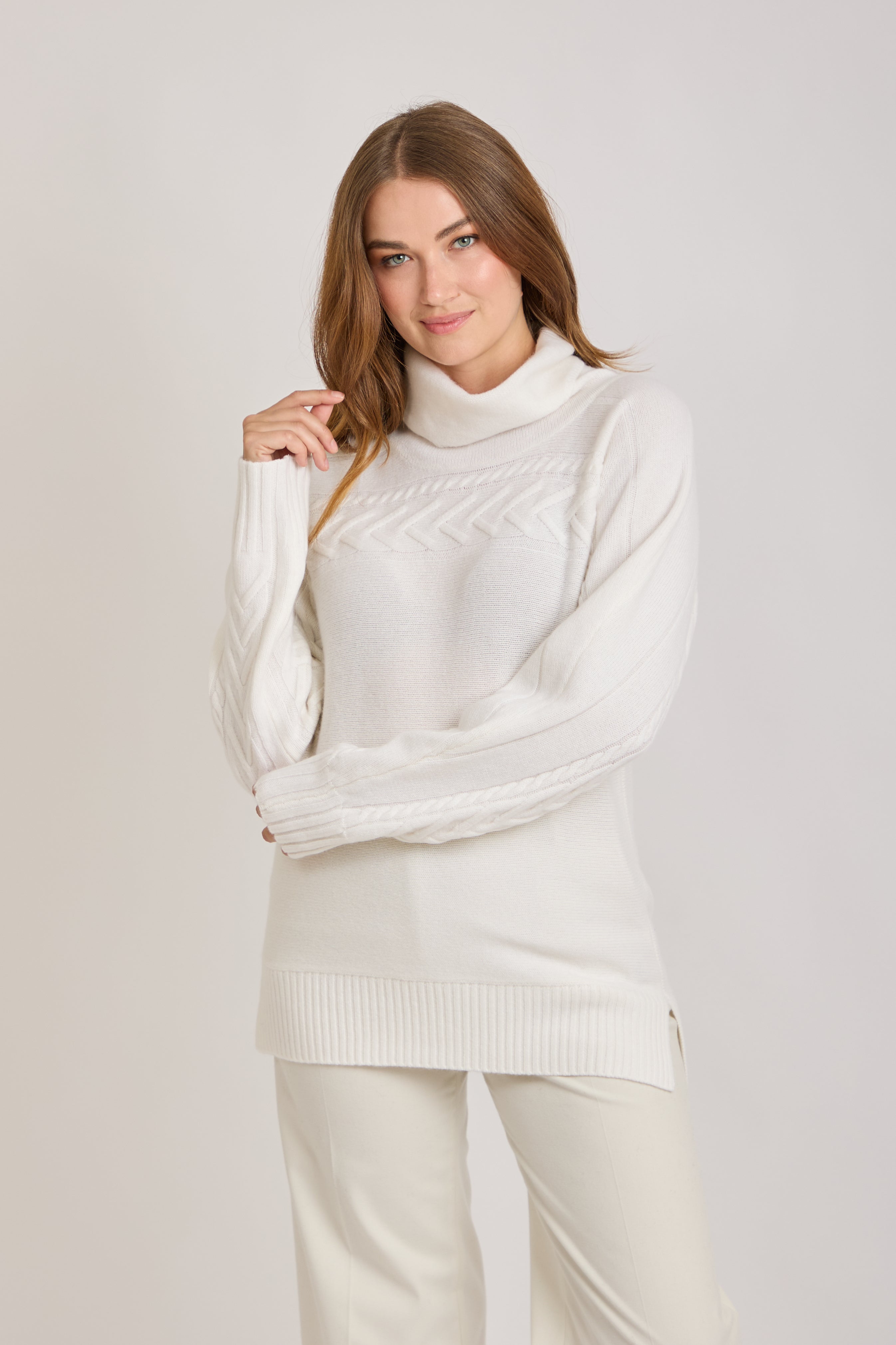 HIGH NECK JUMPER-PANNA