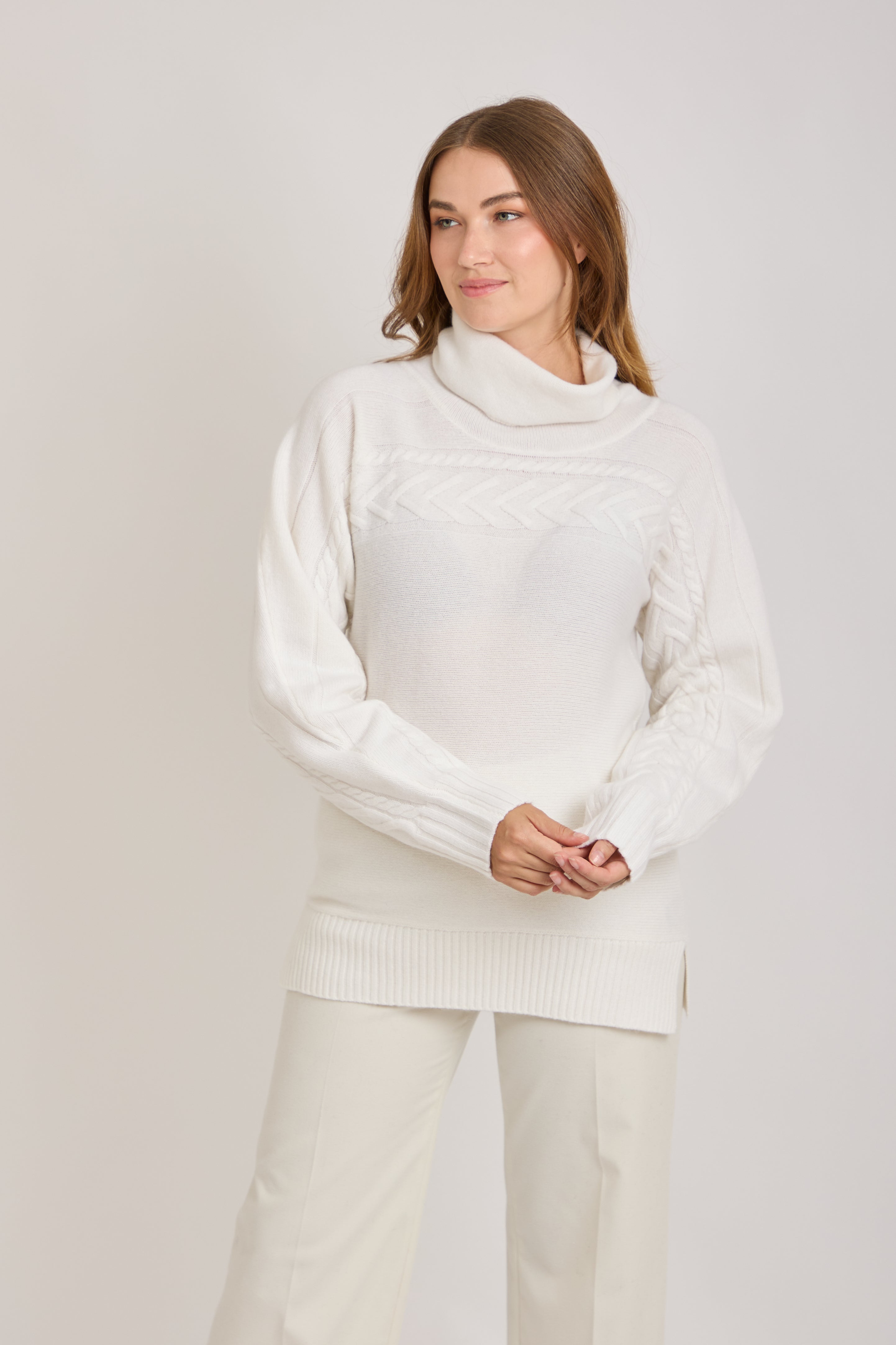 HIGH NECK JUMPER-PANNA
