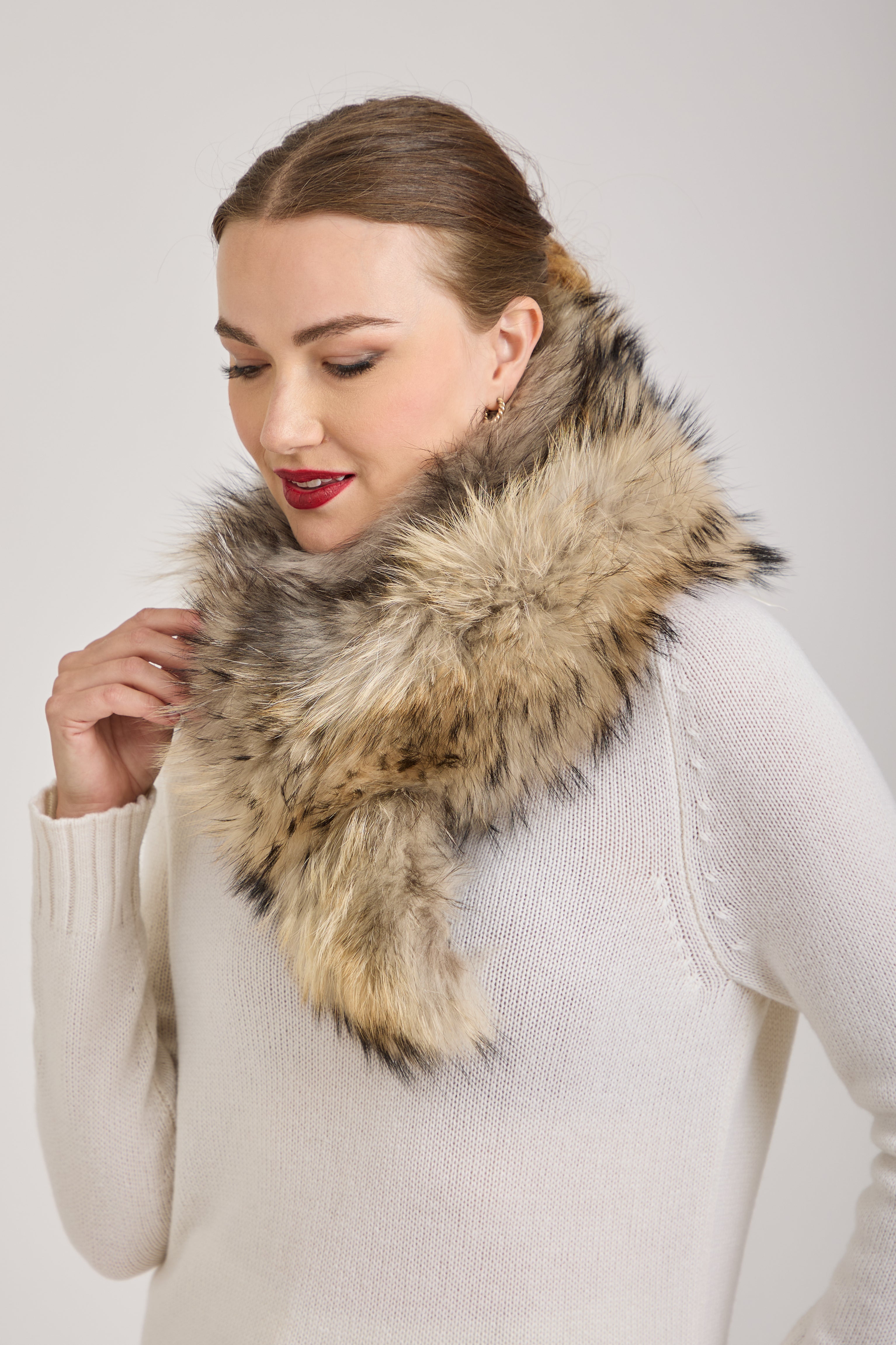 FOX COLLAR-CRISTAL