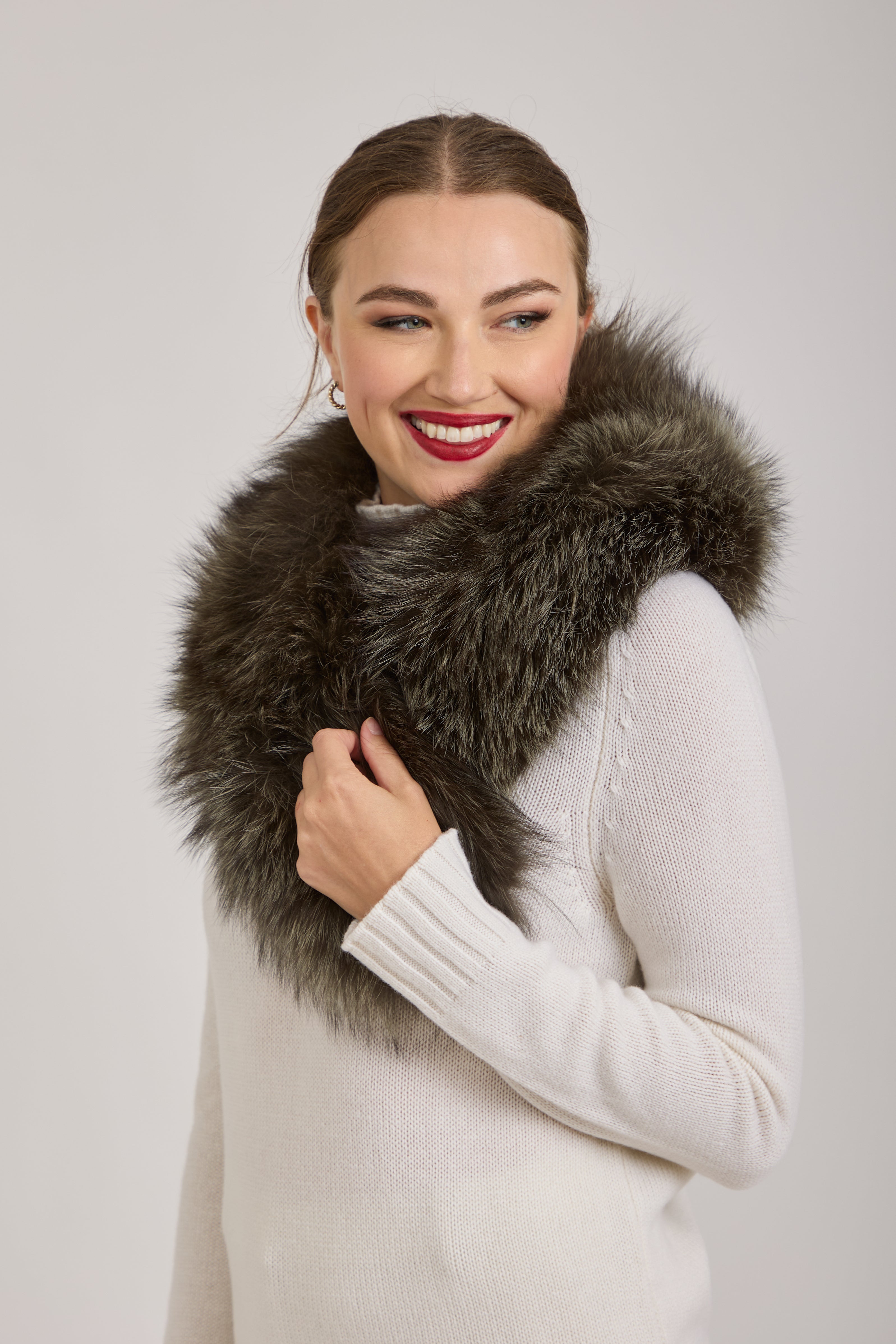 FOX COLLAR-KAKI
