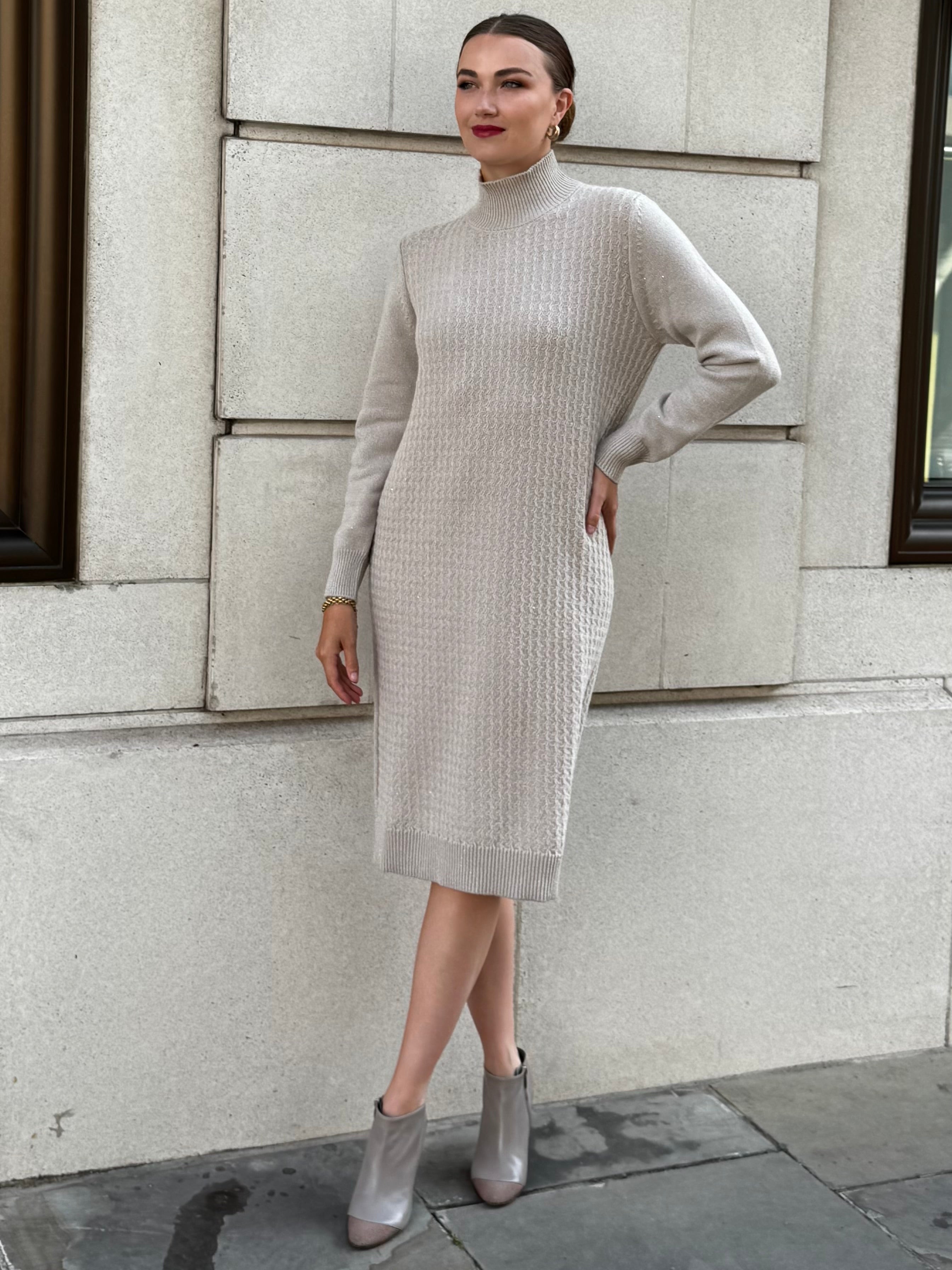 CASHMERE DRESS-SABIA