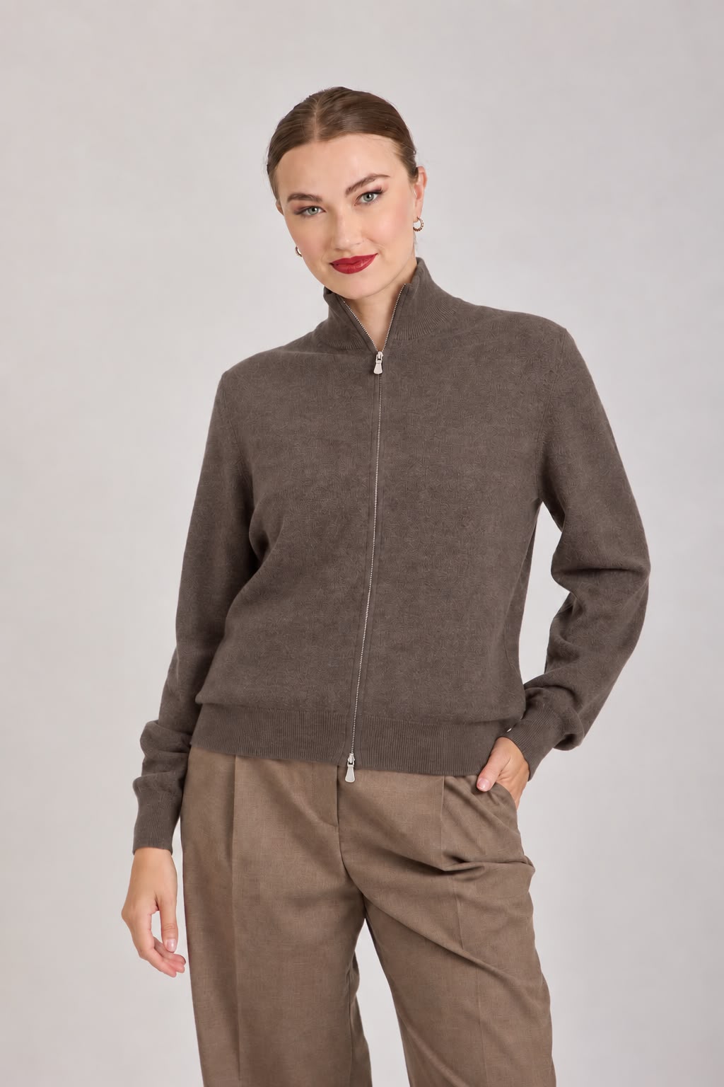 Long Sleeve Zip-Up