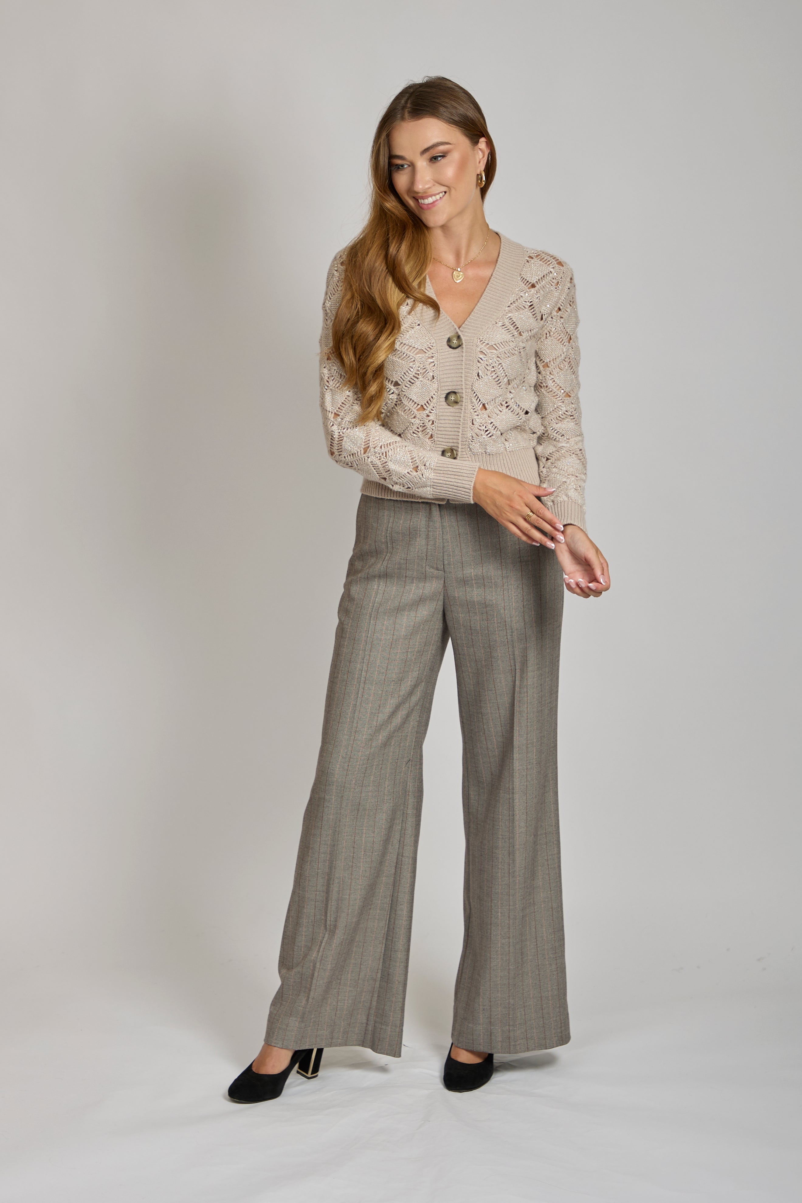 Cashmere cardigan from Divine Cashmere.