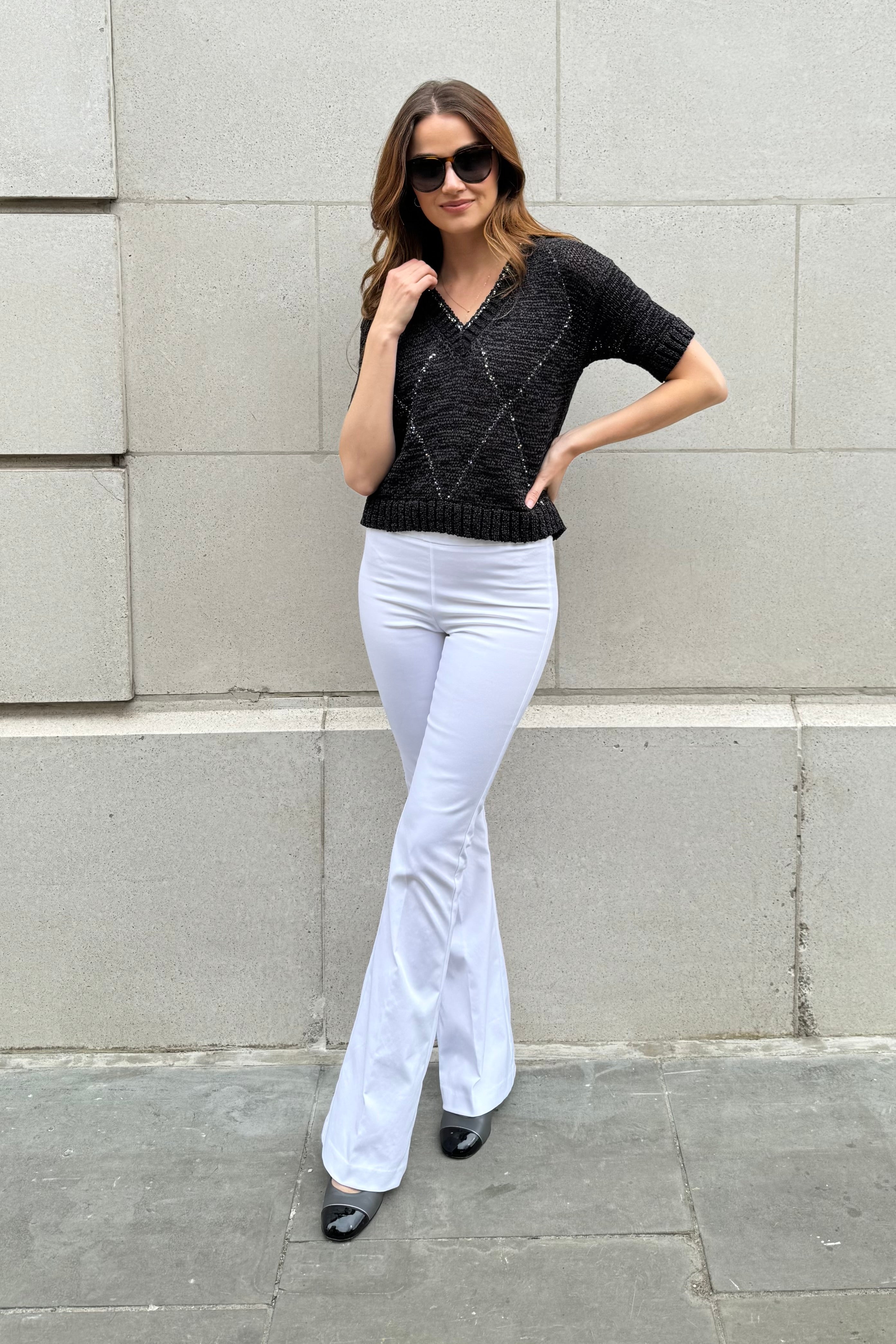 TOP SHORT SLEEVES-BLACK