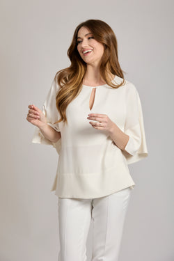 TOP TUNIC KIMONO - WHITE