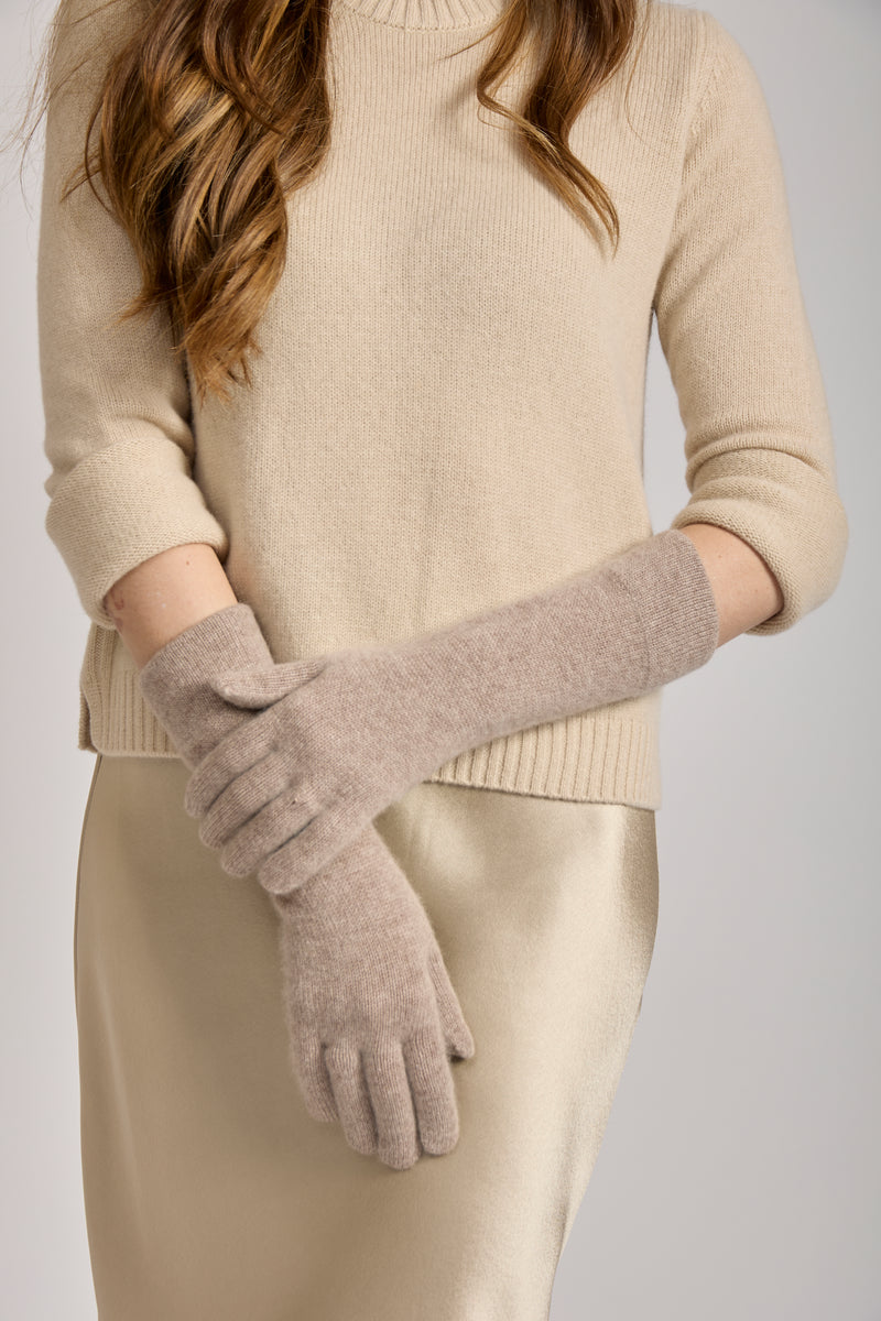 GLOVES-TAUPE