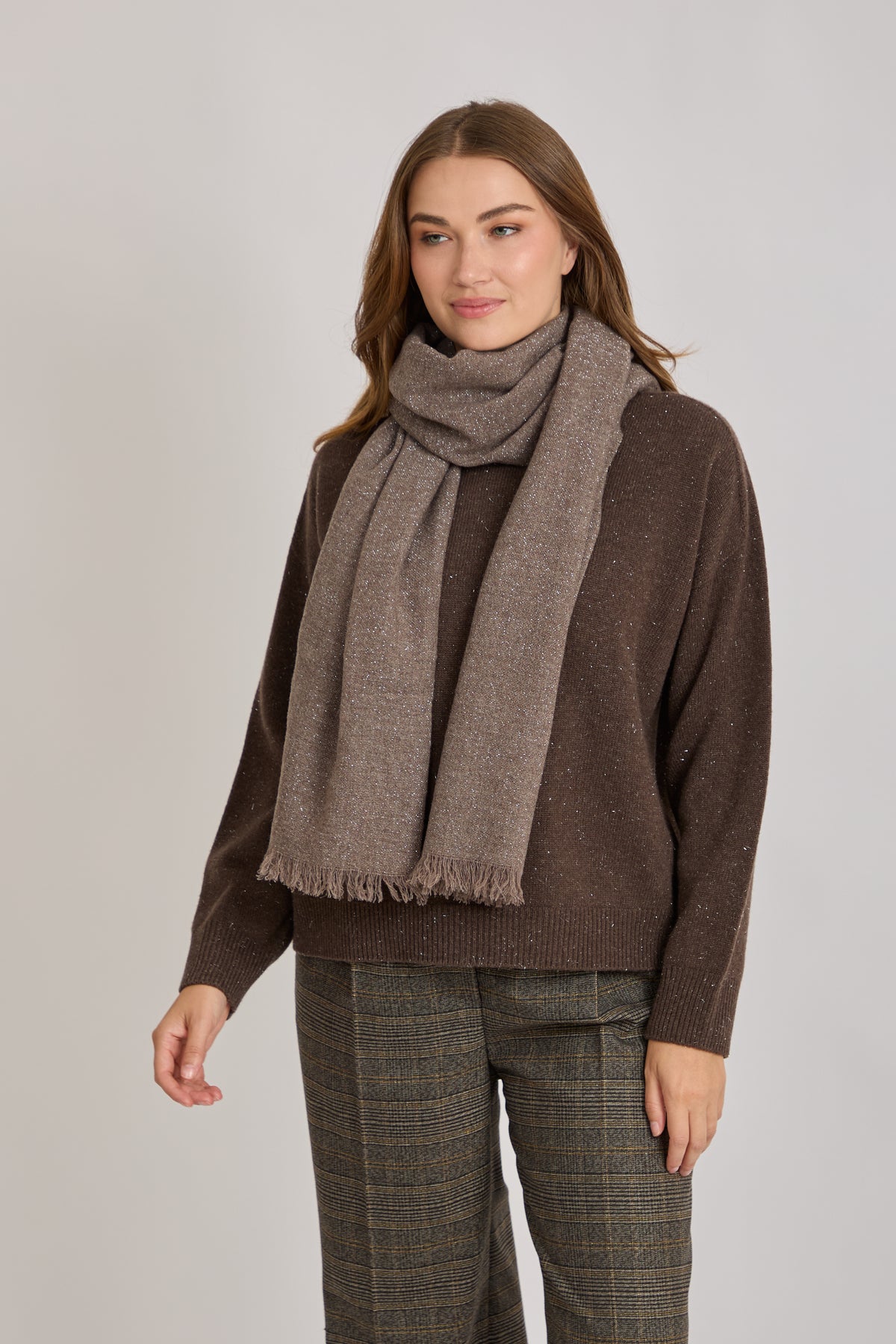 SCARF-TAUPE