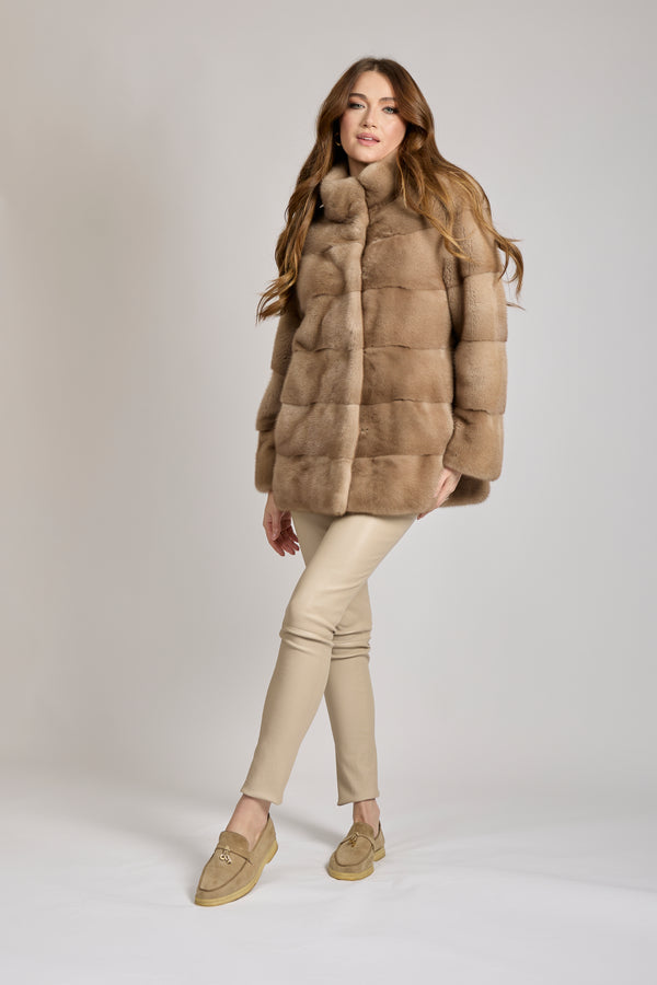 MINK JACKET-PASTEL