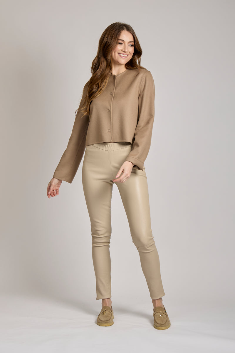 SHORT JACKET - CARA/TAUPE