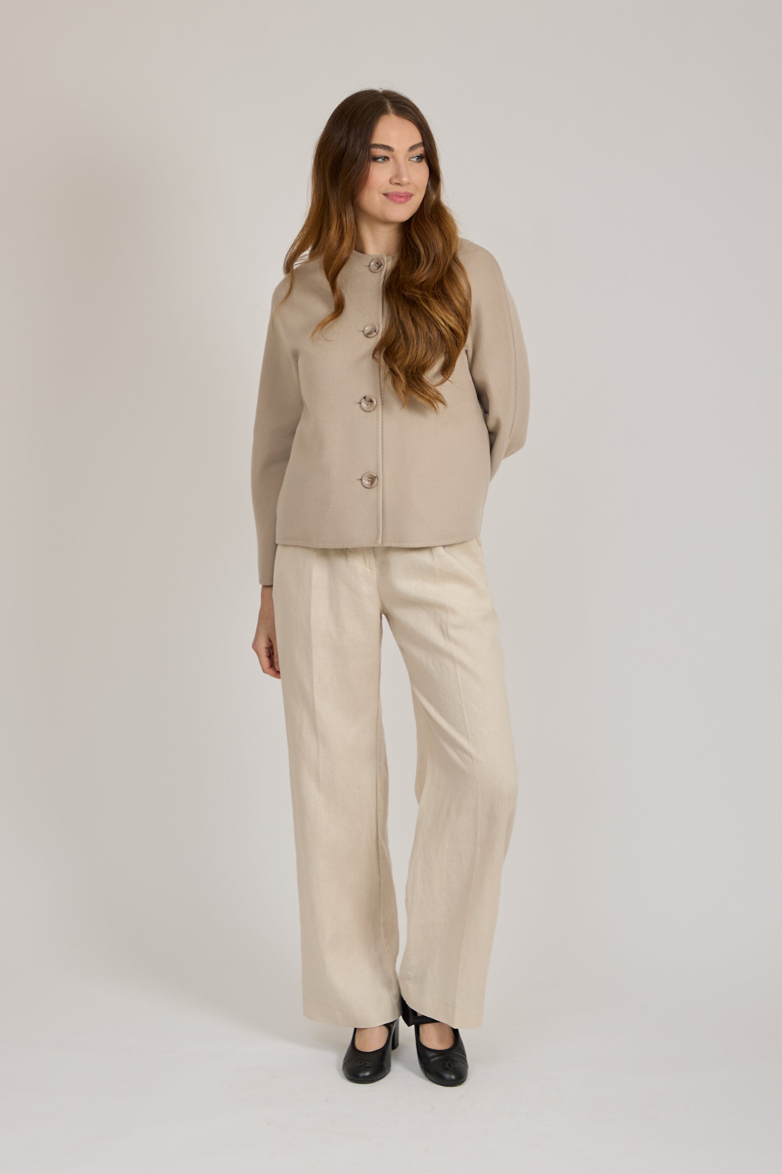 TROUSERS-BEIGE