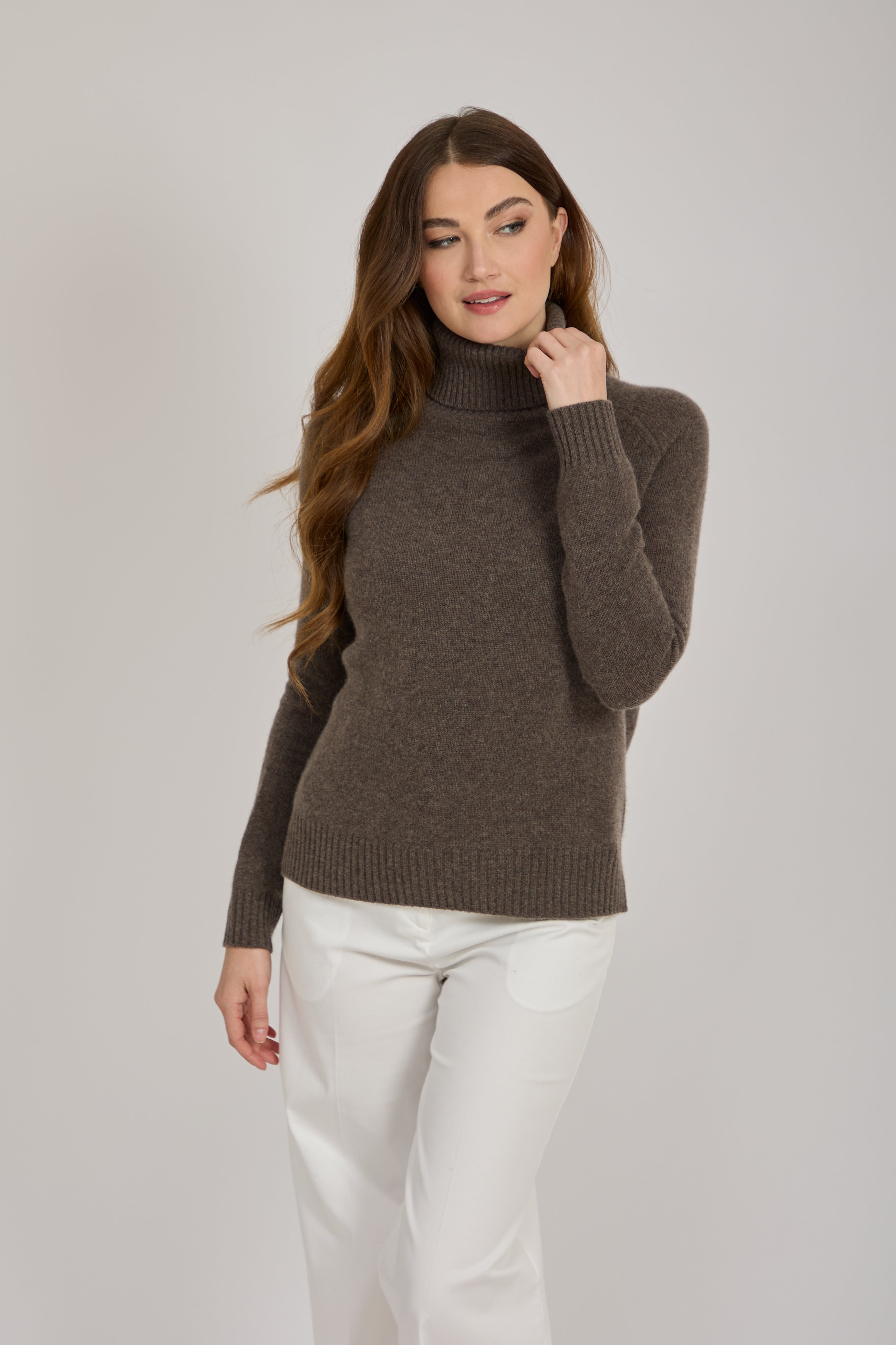 TURTLE NECK JUMPER-TORNADO