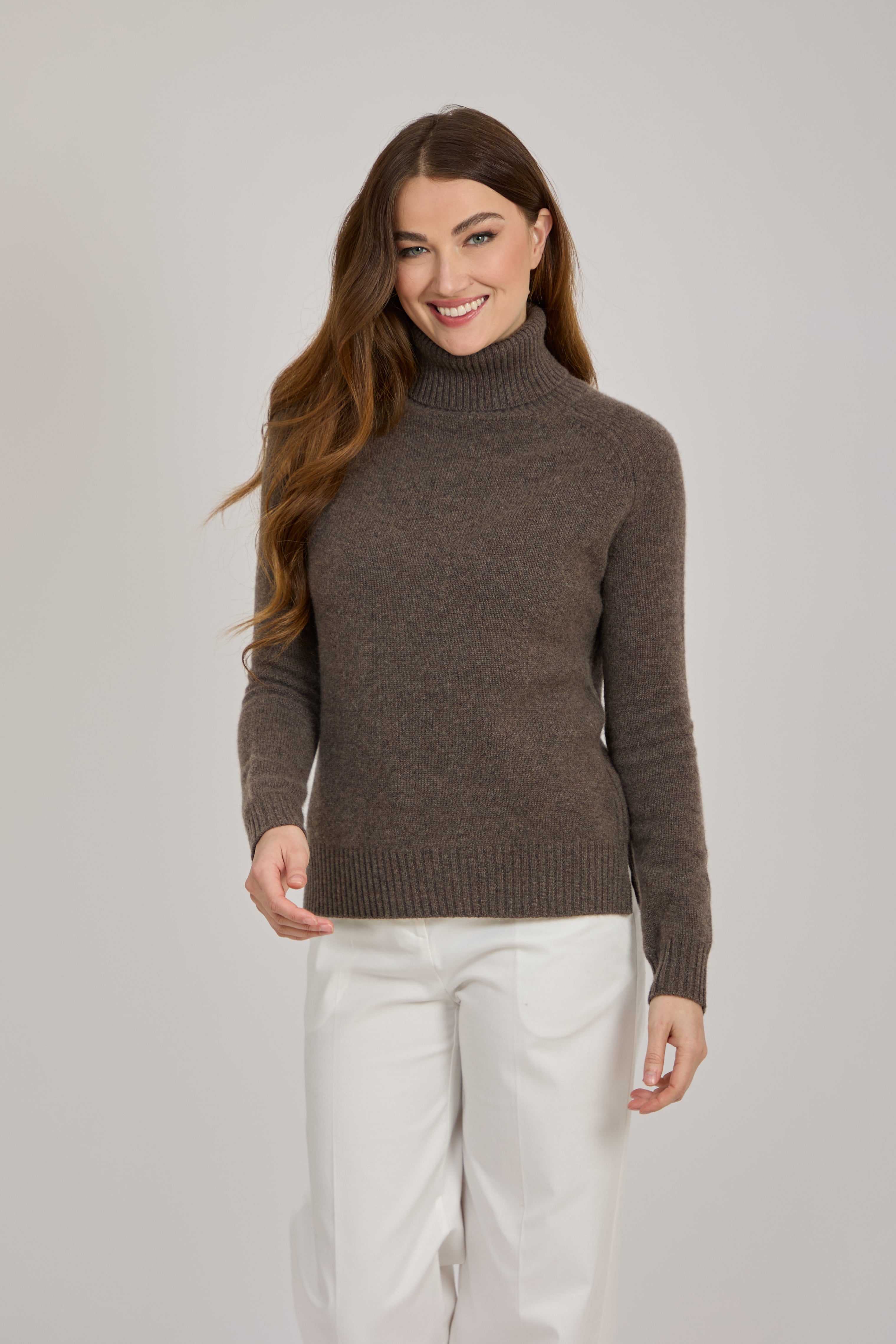 TURTLE NECK JUMPER-TORNADO