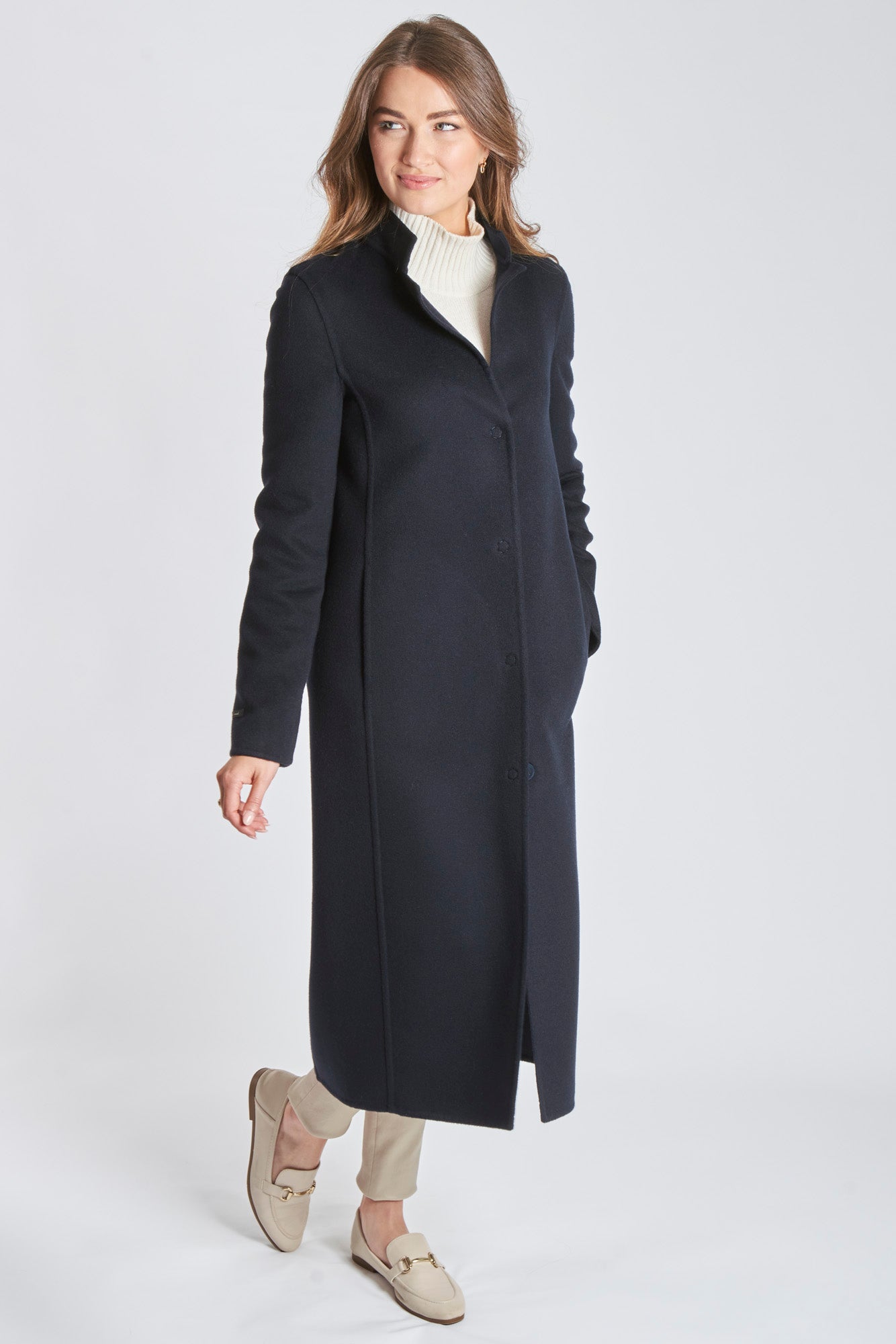 LONG COAT - BLUE