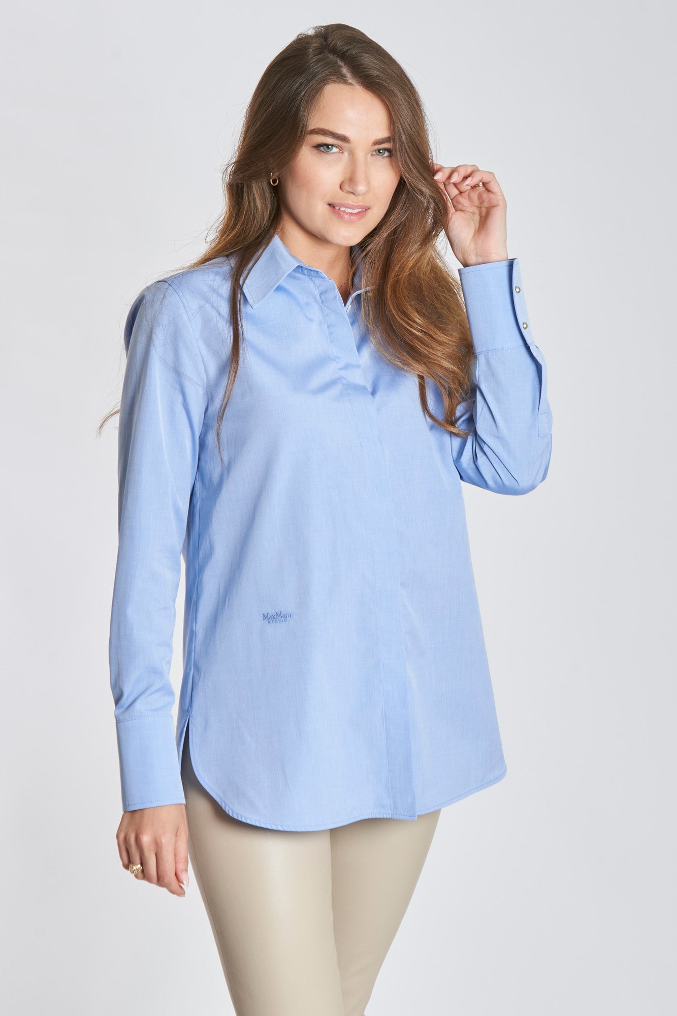 COTON SHIRT-CHAMBRAY