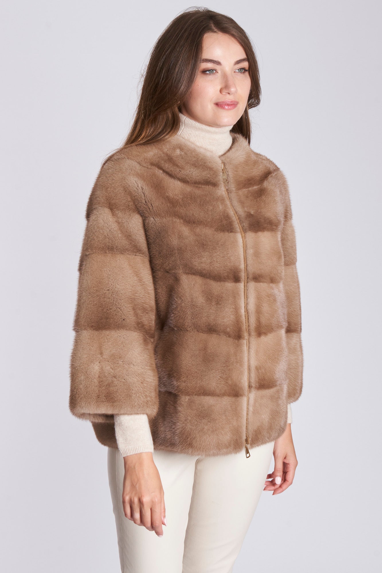 SHORT MINK - PASTEL