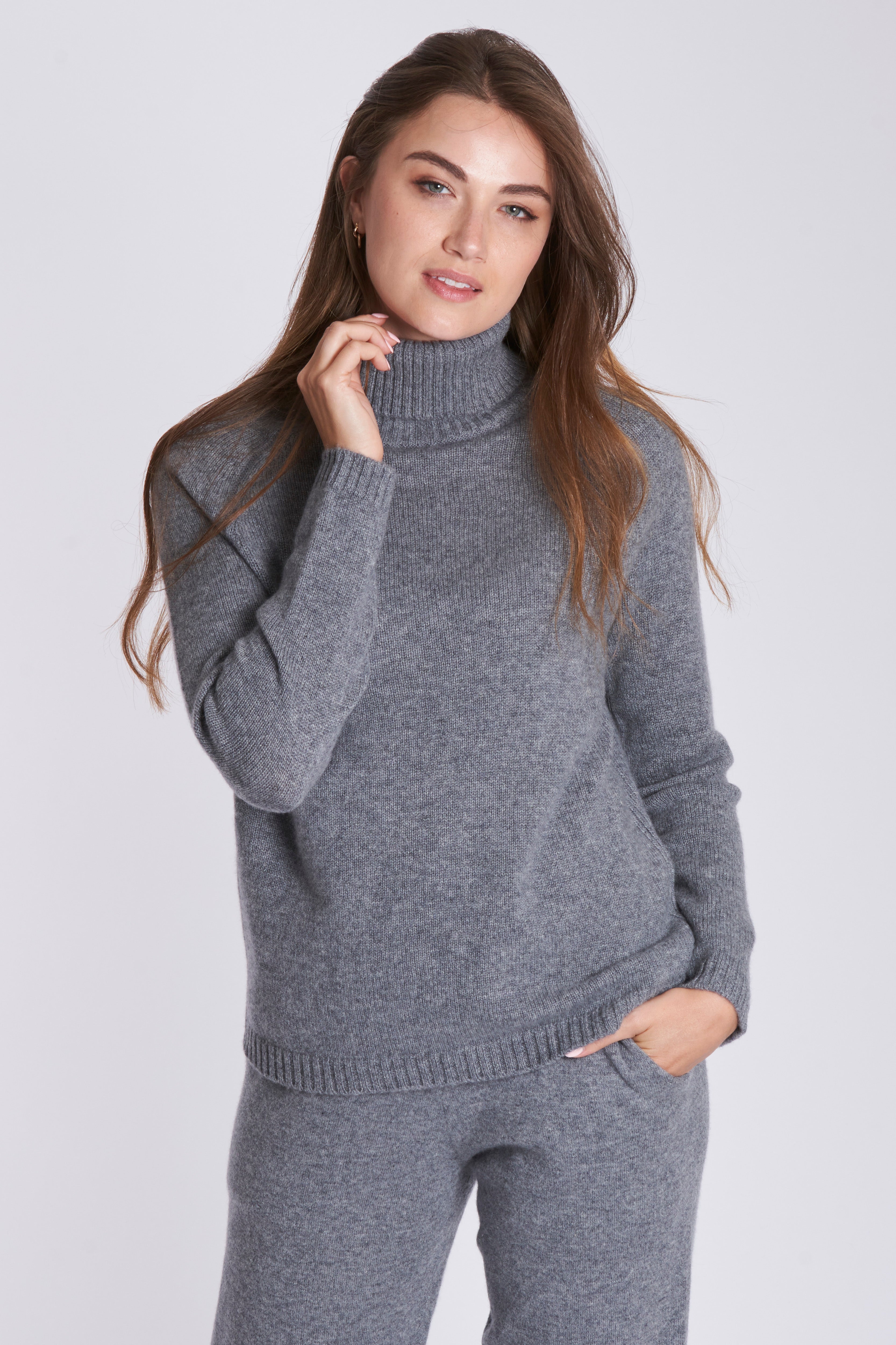 ROLL NECK JUMPER - MISTRAL
