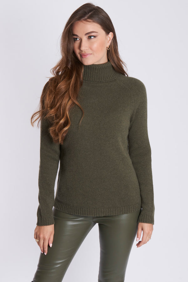 ROLL NECK JUMPER - VEGETAL