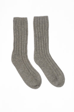 CASHMERE SOCKS-FOREST