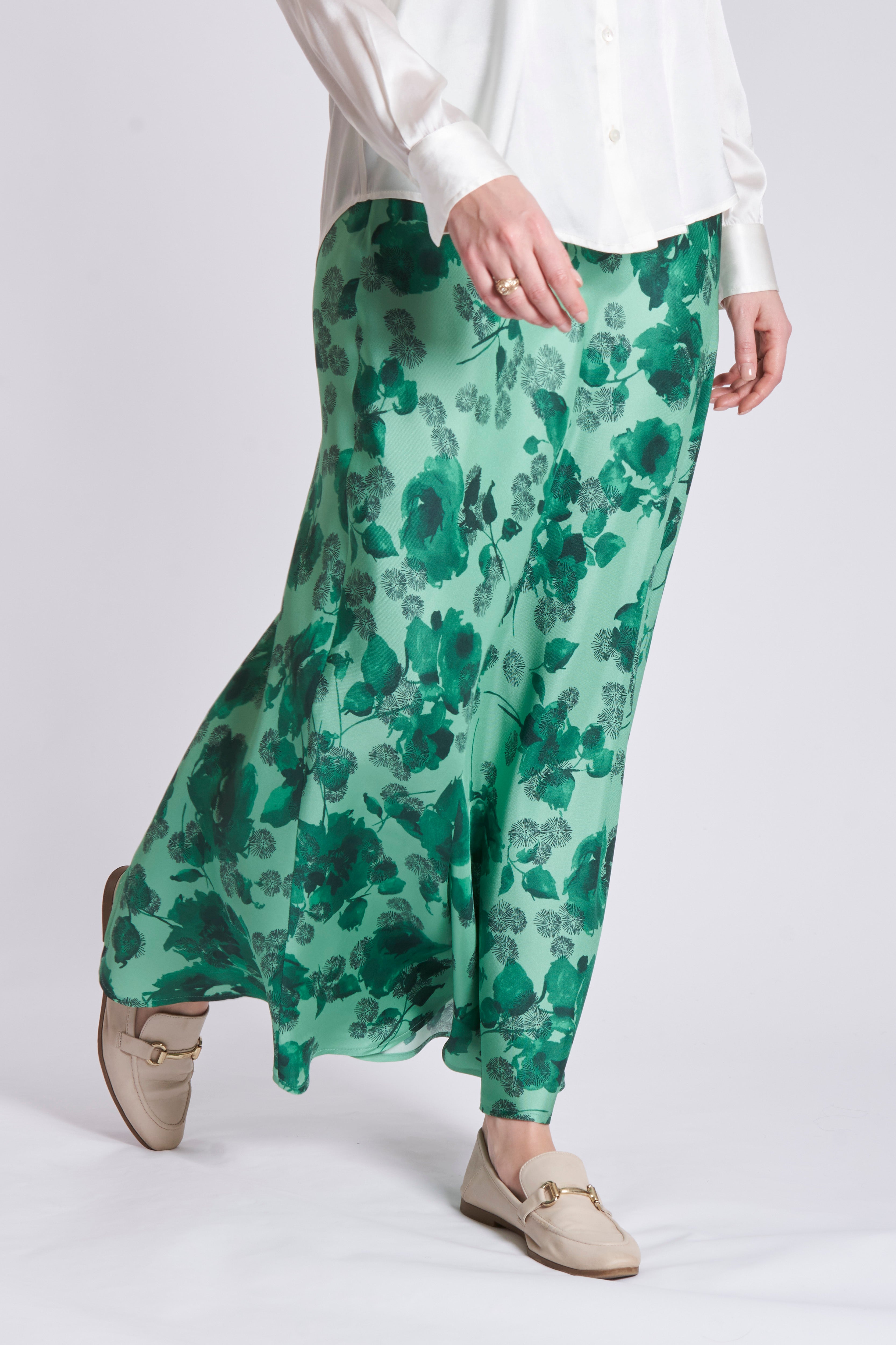 SILK SKIRT