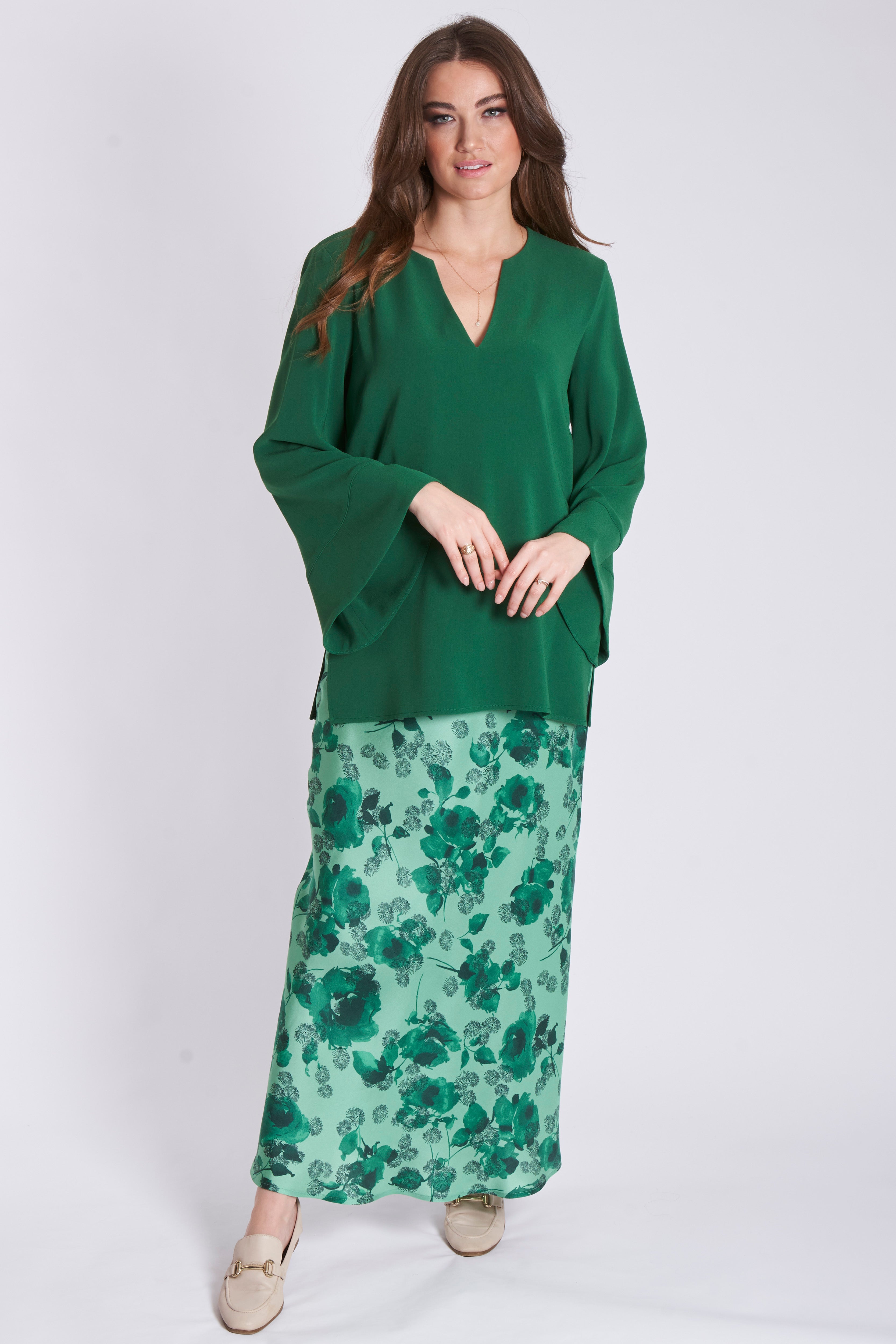 SILK SKIRT