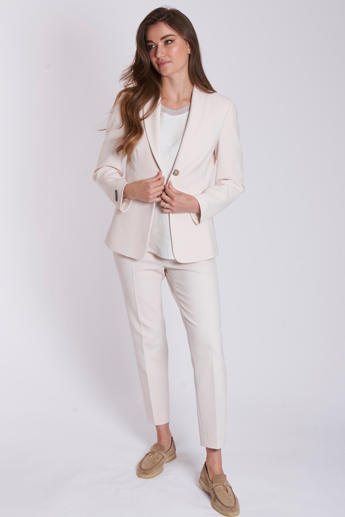 STRETCH JACKET - SALTY WHITE