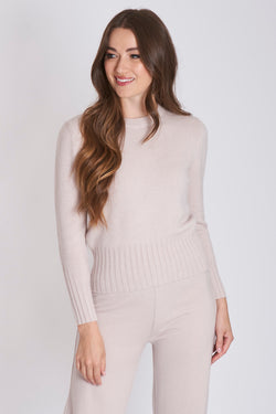 CREW NECK CASHMERE JUMPER-CIPRIA