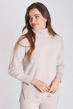 TURTLE NECK WITH CABLE - CIPRIA