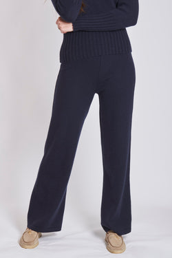 CASHMERE TROUSERS-SCURO