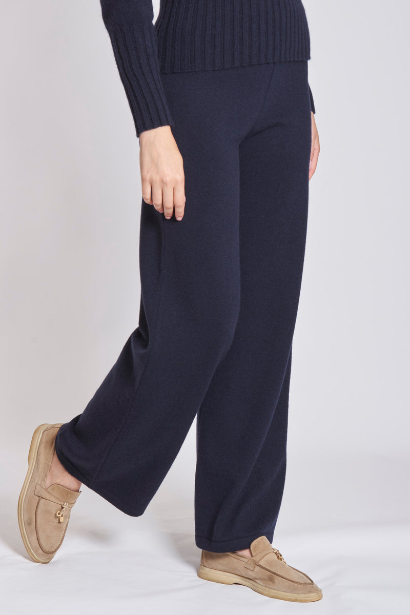 CASHMERE TROUSERS-SCURO