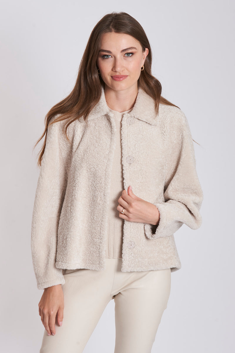 NAPPA JACKET - ANGORA