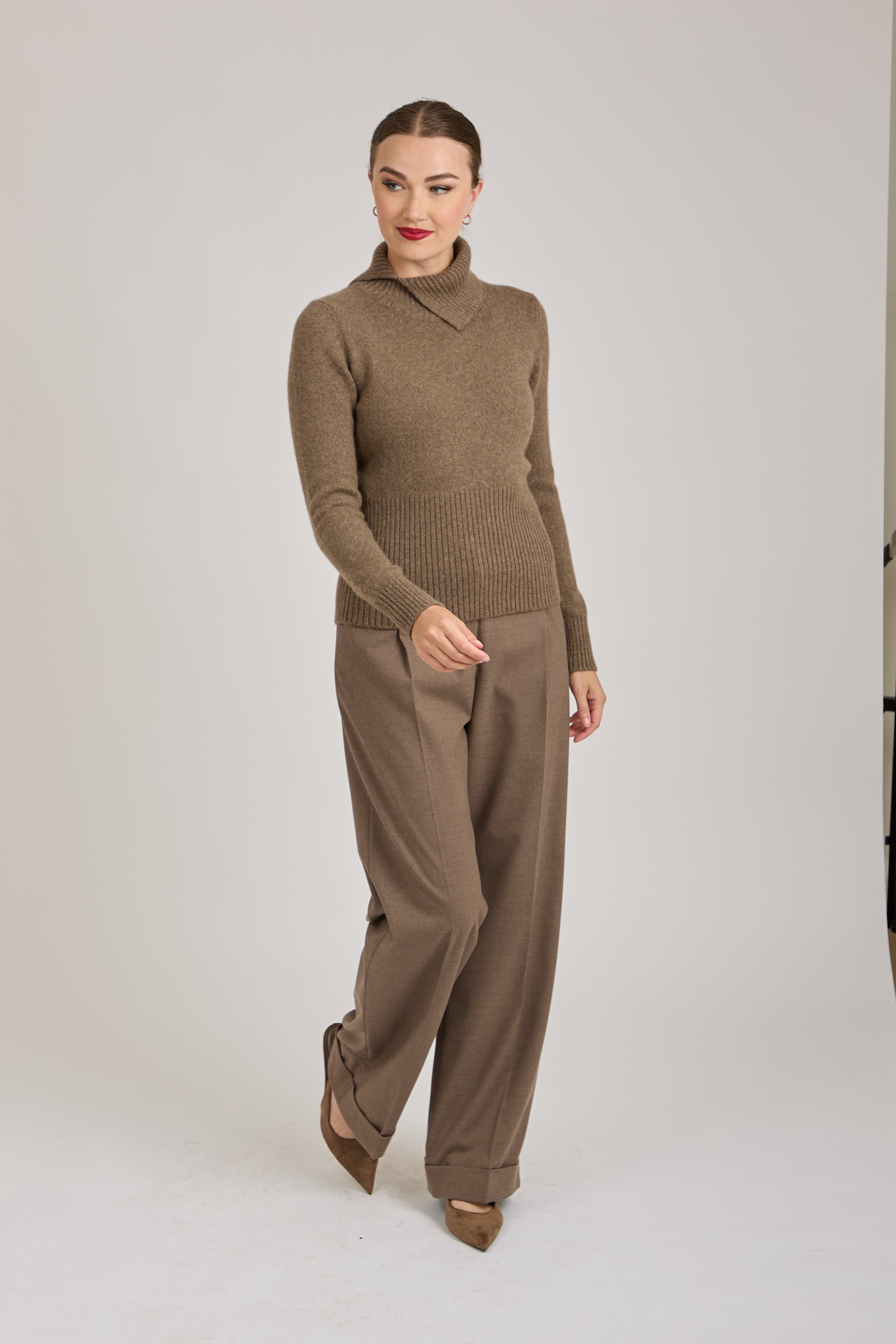 FLARE TROUSERS-FANGO
