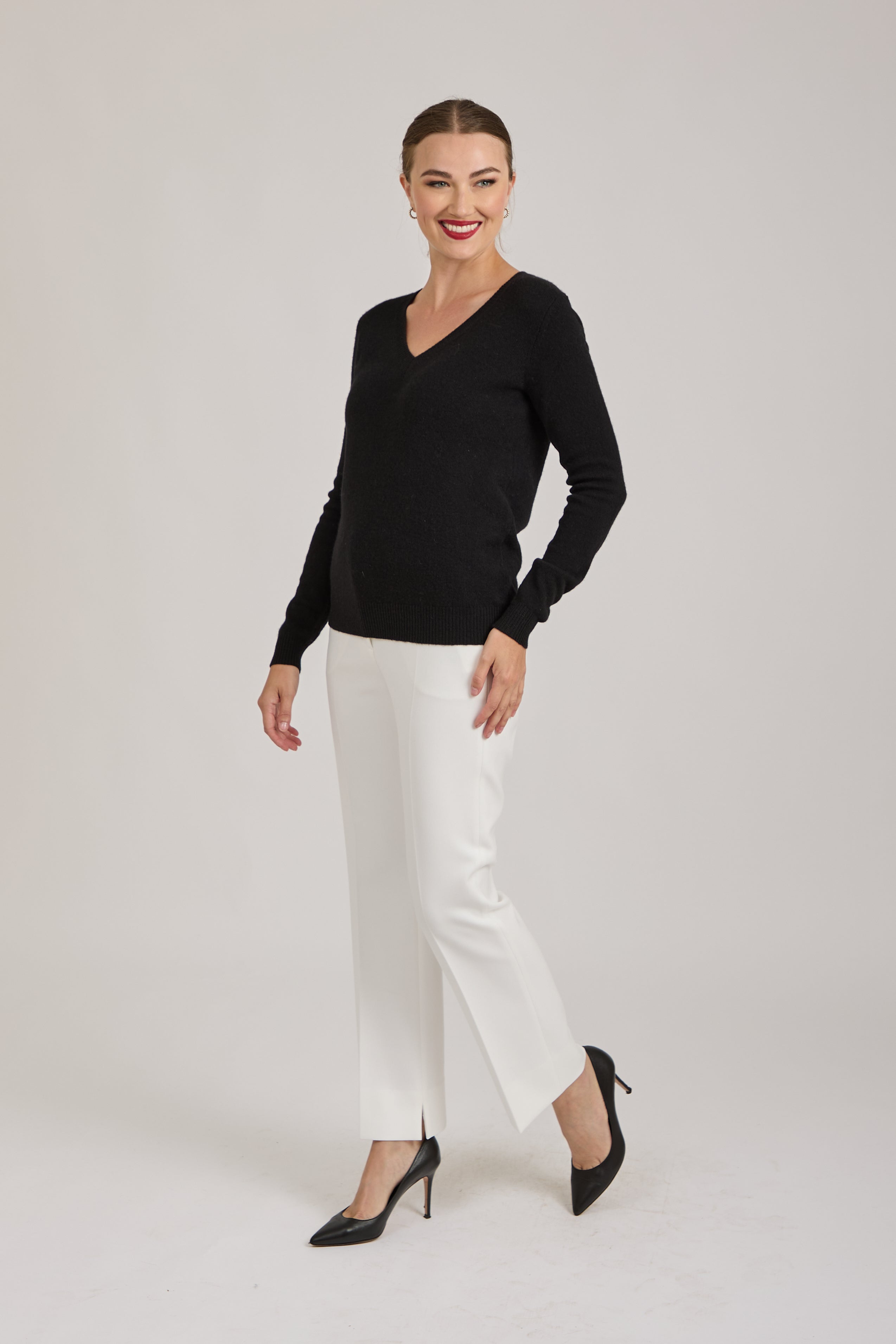 TROUSERS- WHITE