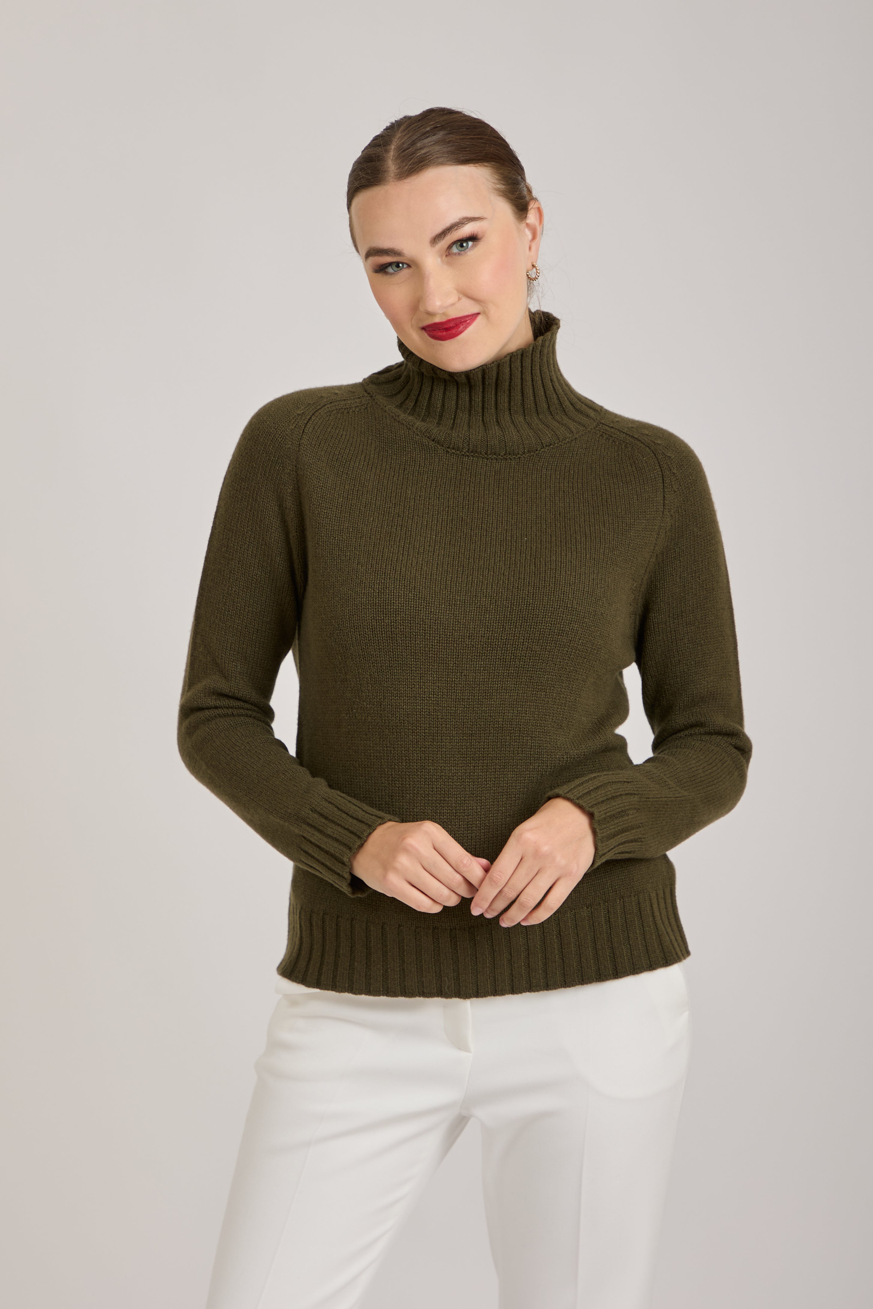 TURTLE NECK JUMPER-MUSCHIO