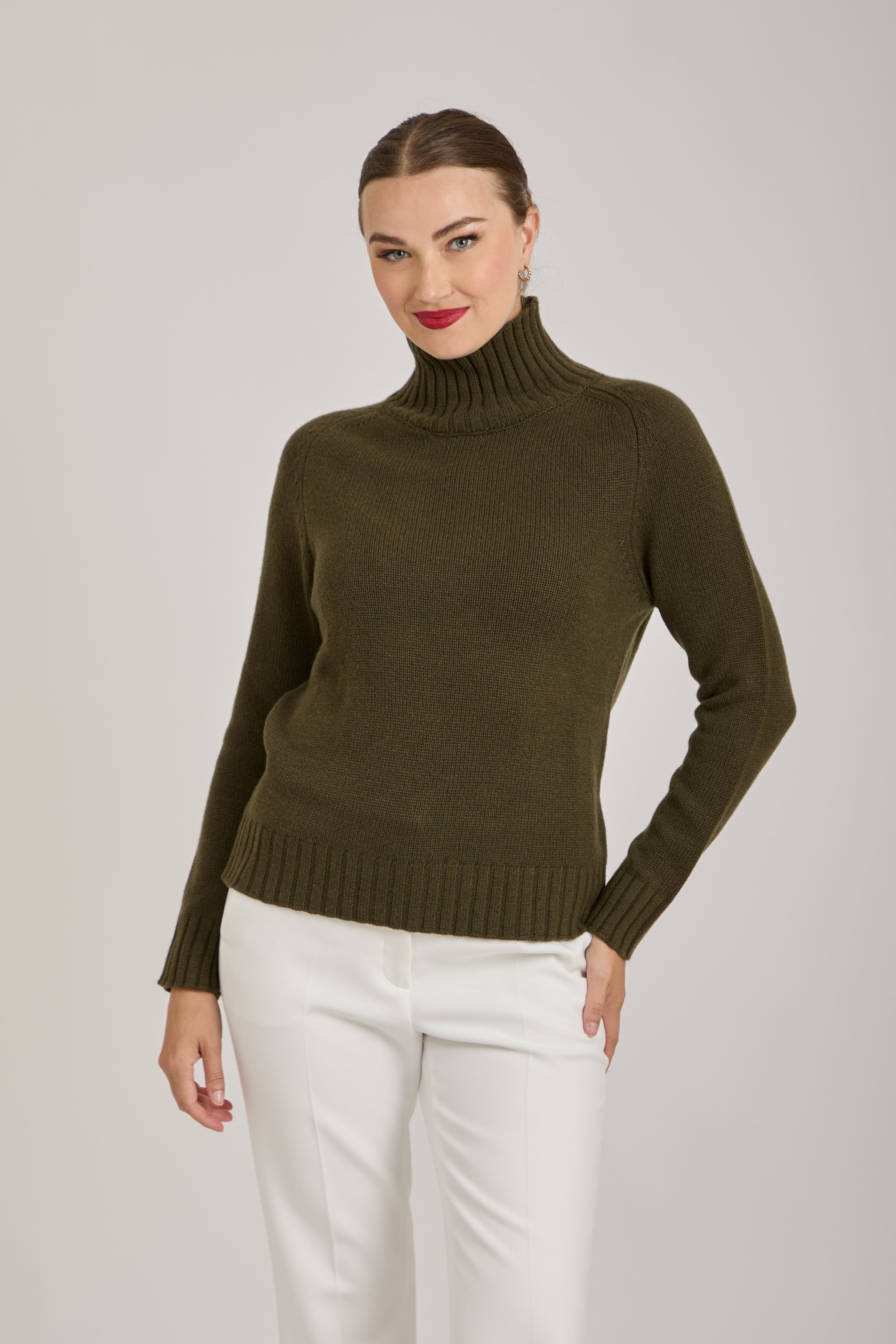 TURTLE NECK JUMPER-MUSCHIO