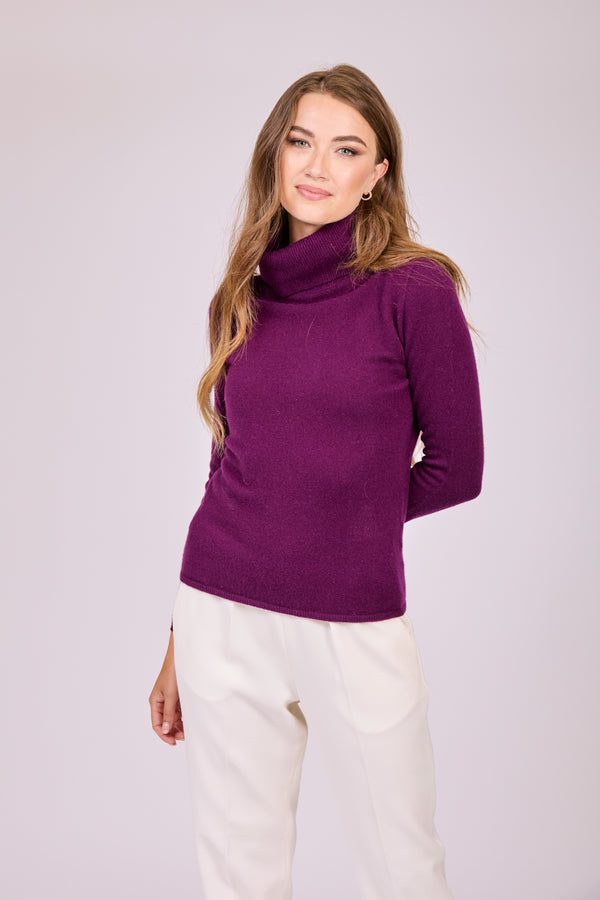 JUMPER OVERSIZE COLLAR - PETALE