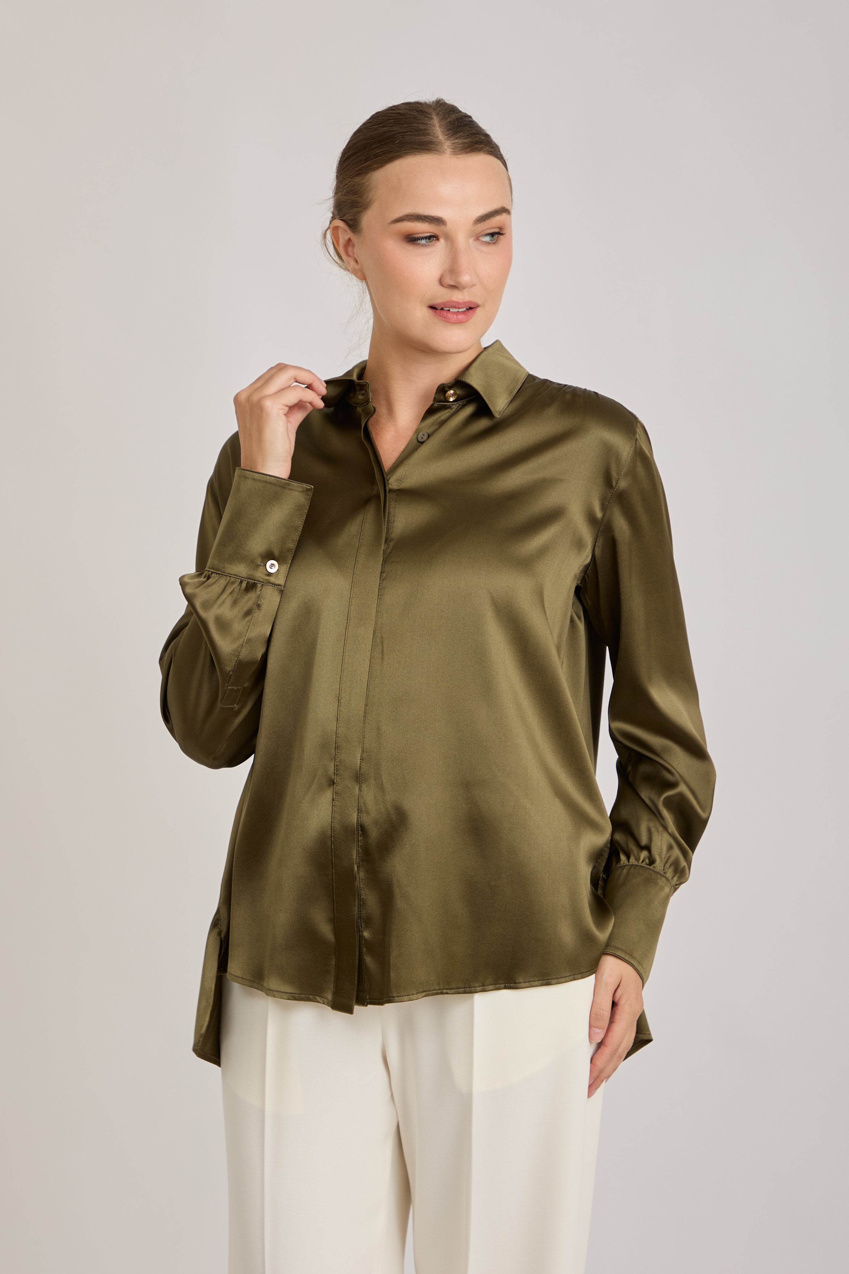 SILK SHIRT-MUSCHIO