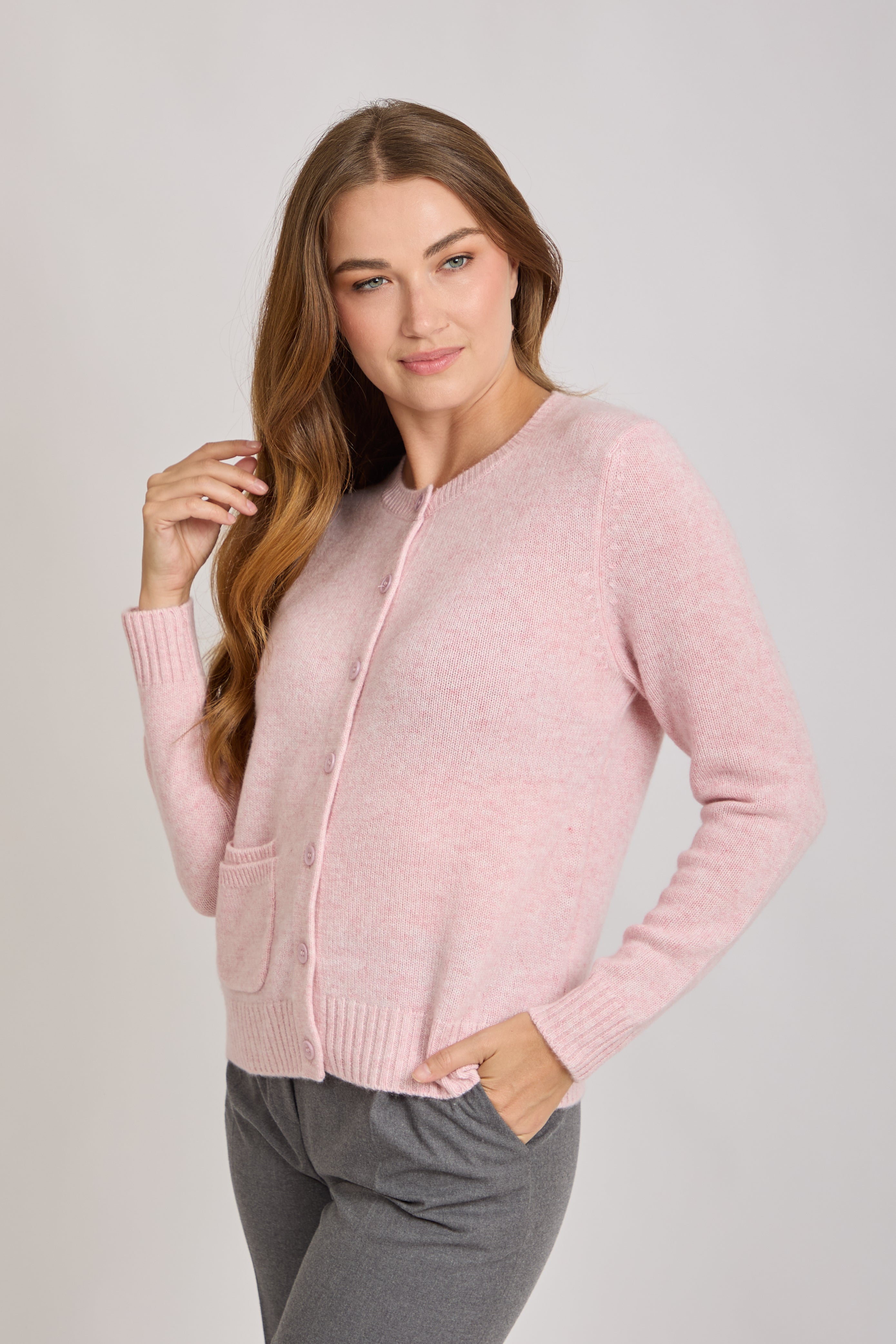 CASHMERE CARDIGAN-SAKURA
