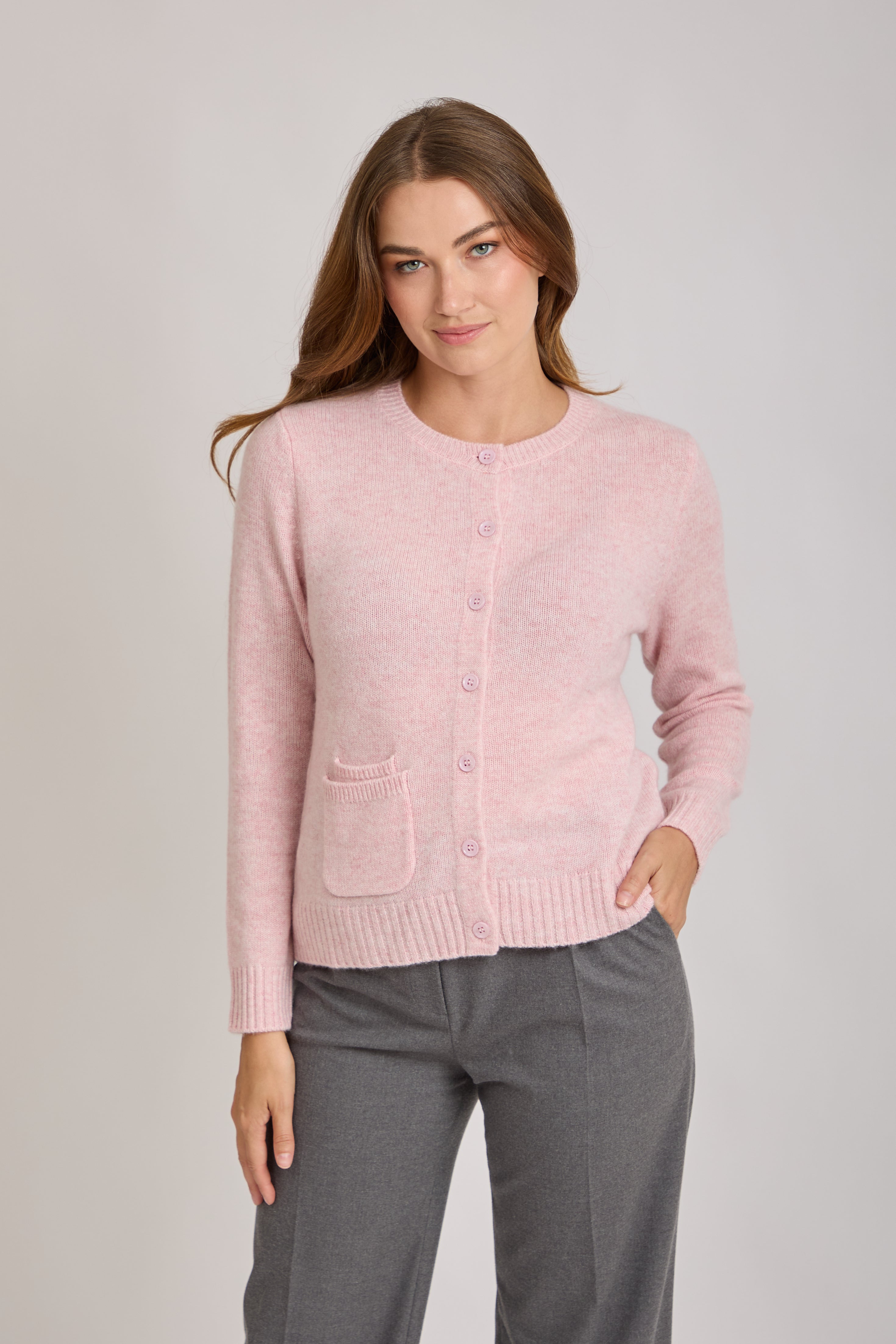 CASHMERE CARDIGAN-SAKURA