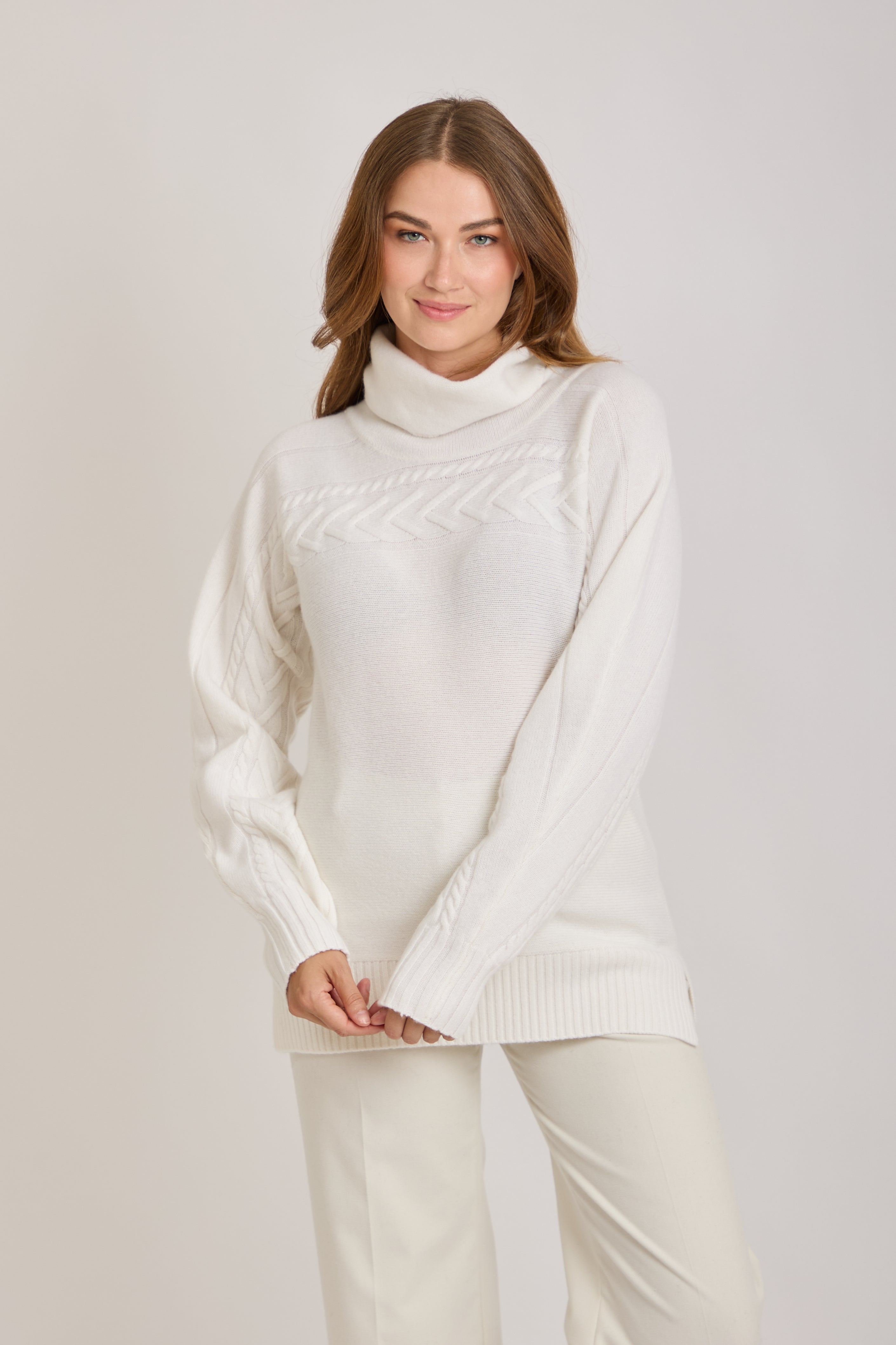 HIGH NECK JUMPER-PANNA